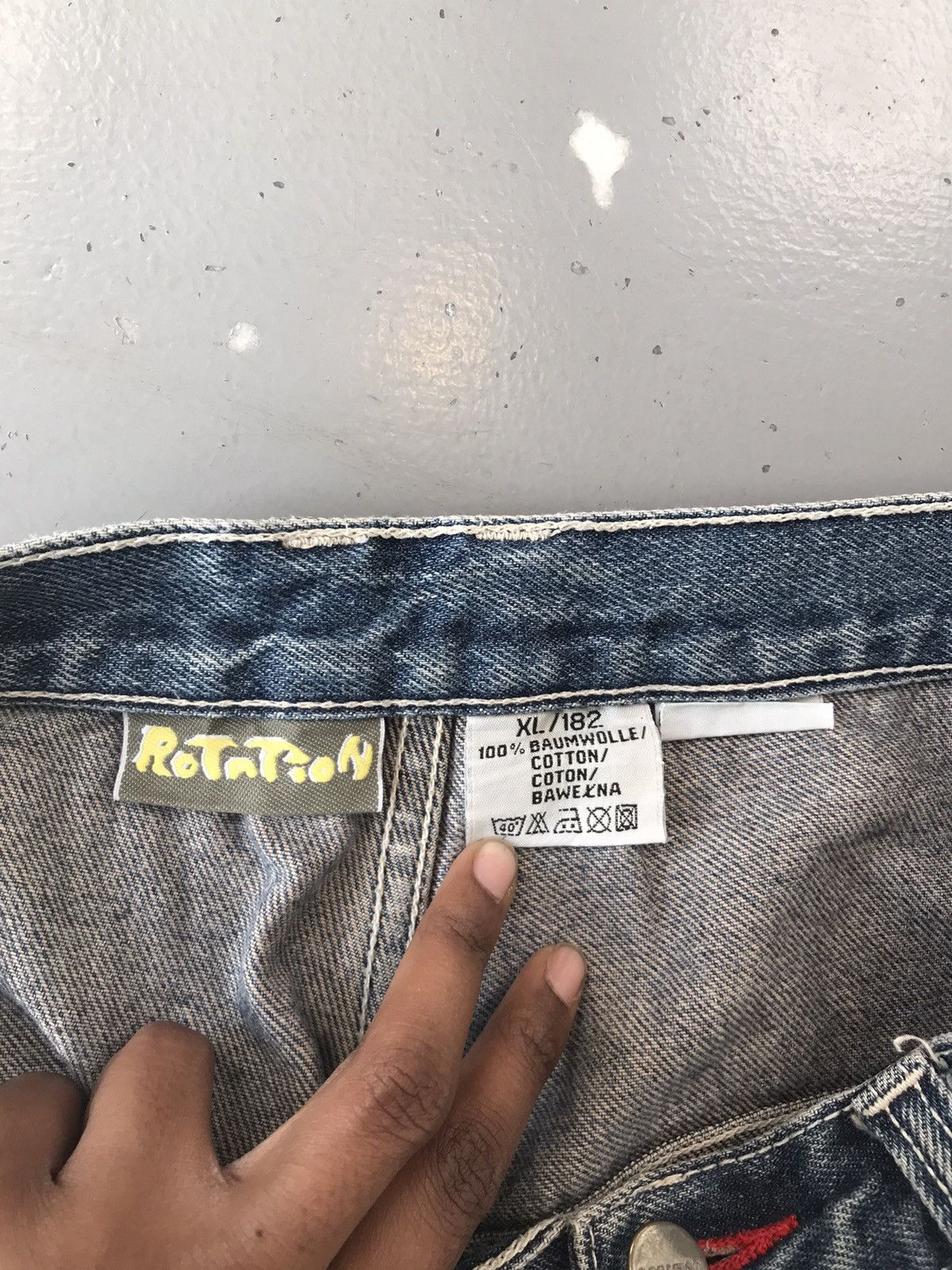 JNCO × Southpole × Vintage Vintage rotation big pocket Y2K denim Size US 30 / EU 46 - 5 Thumbnail