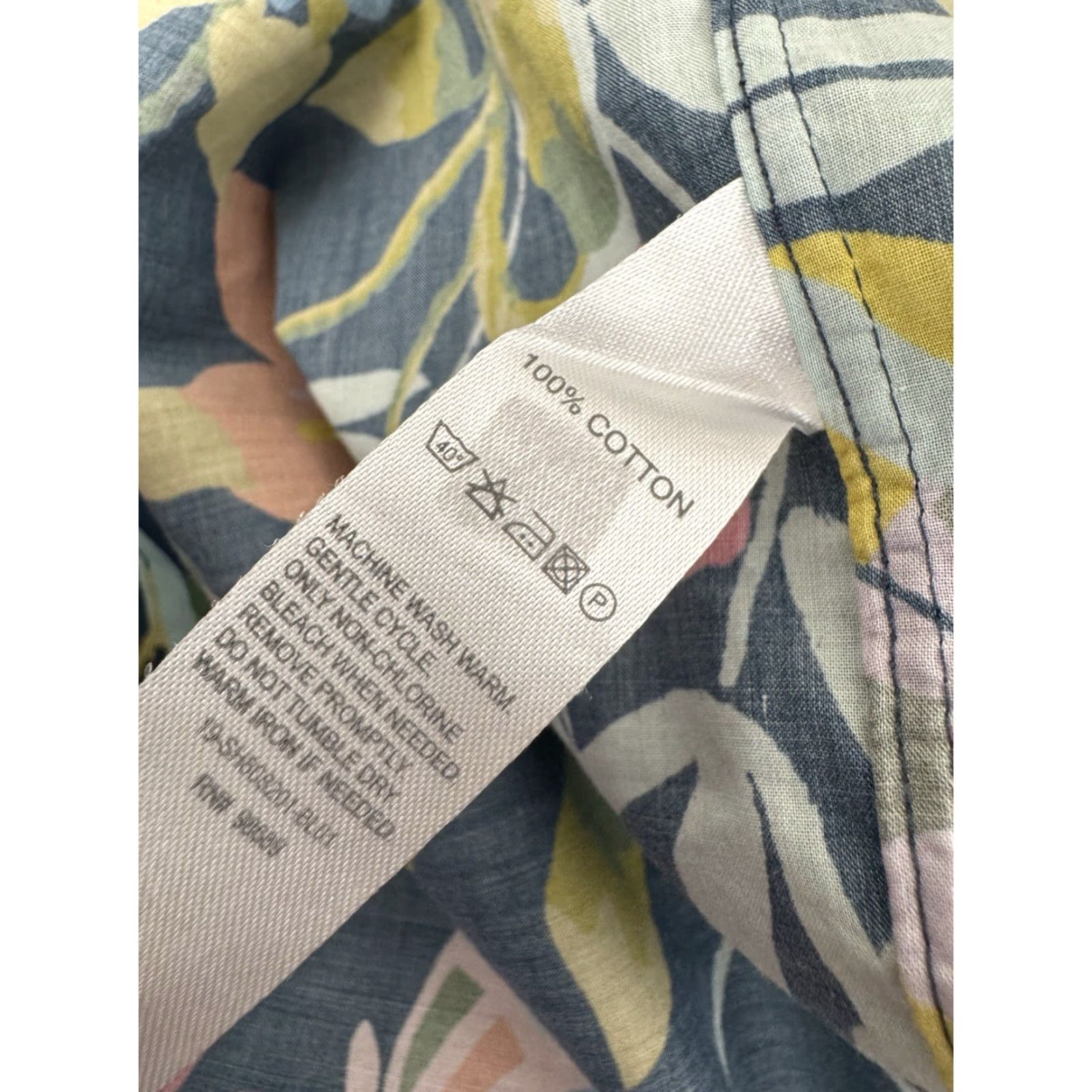 Todd Snyder TODD SNYDER Floral Print Loop Collar Mens L Shirt Size US L / EU 52-54 / 3 - 6 Thumbnail