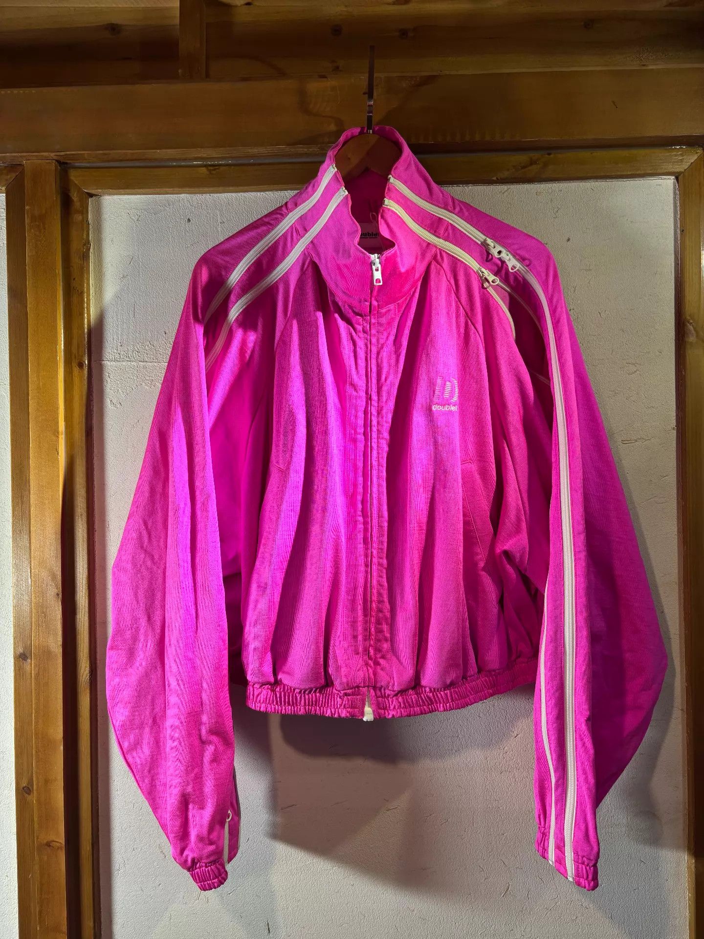 Doublet doublet Magenta Wide Short Jacket XL Size XL / US 12-14 / IT 48-50 - 1 Thumbnail