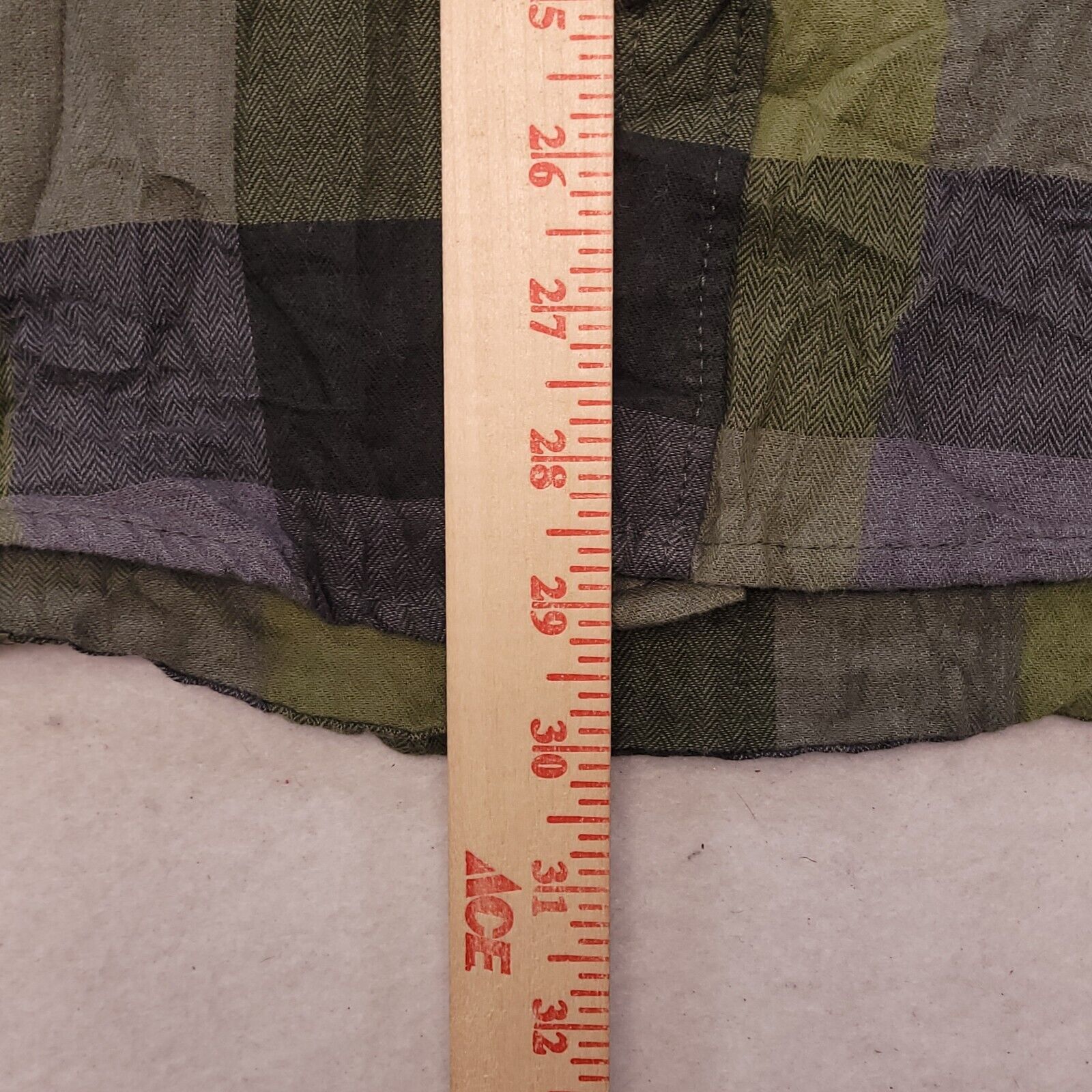 Haggar Haggar Gingham Flannel Shirt Mens Size Extra Large XL Green Size US XL / EU 56 / 4 - 8 Thumbnail