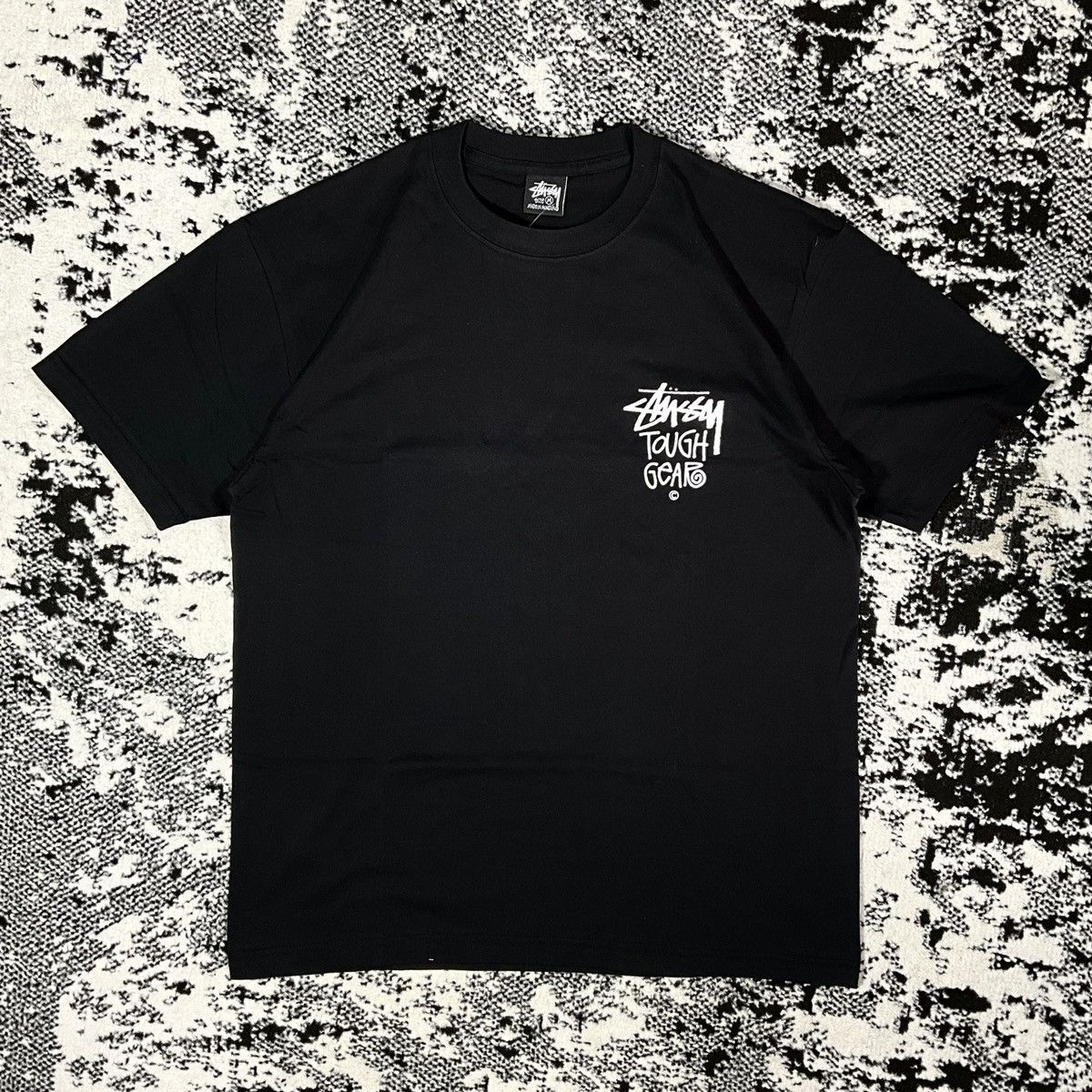 Stussy STUSSY TOUGH GEAR TEE BLACK - L Size US L / EU 52-54 / 3 - 3 Thumbnail