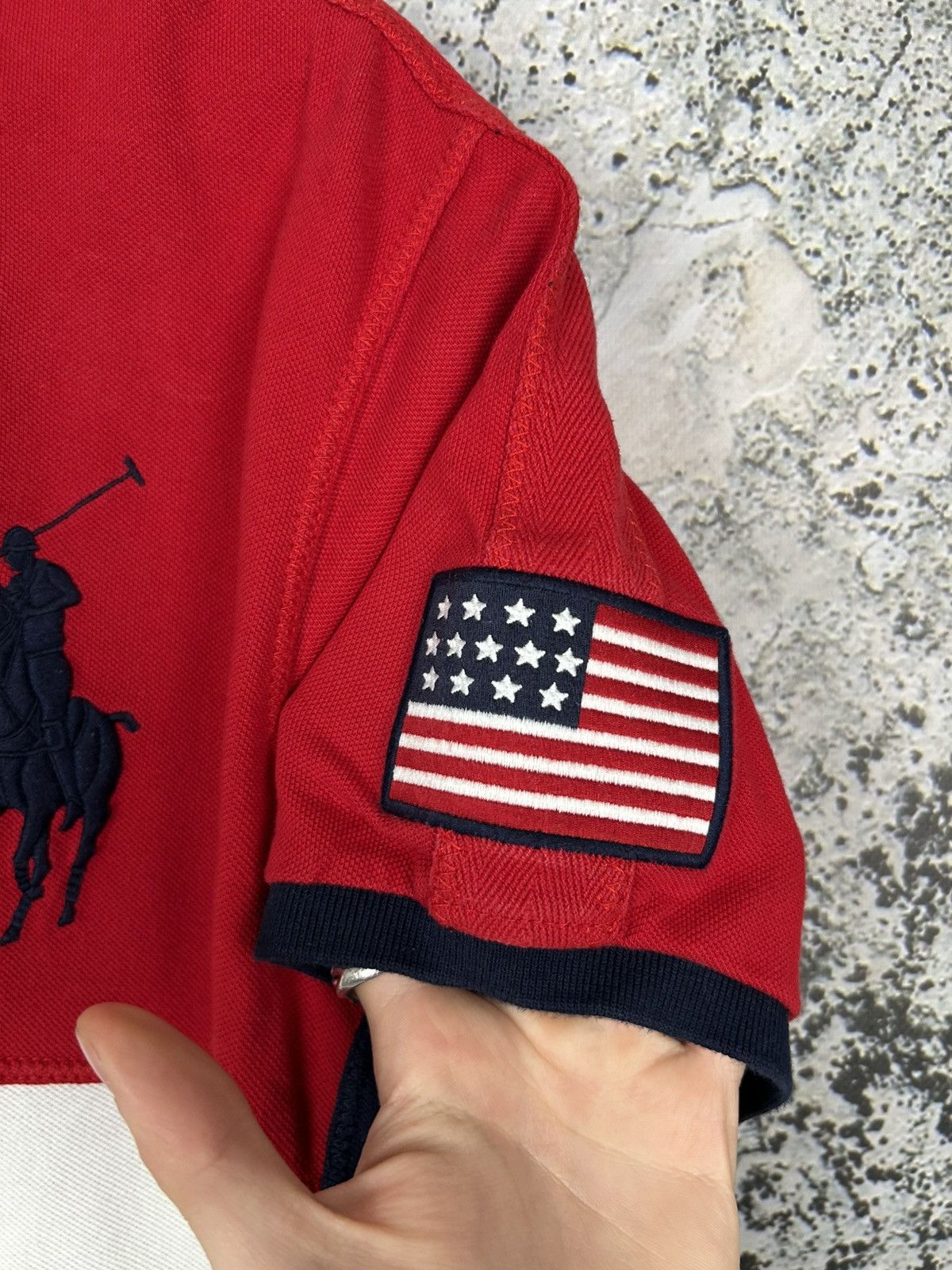 Polo Ralph Lauren Vintage Polo Ralph Lauren USA Rugby Chief Keef Rap Drill Size US XL / EU 56 / 4 - 5 Thumbnail