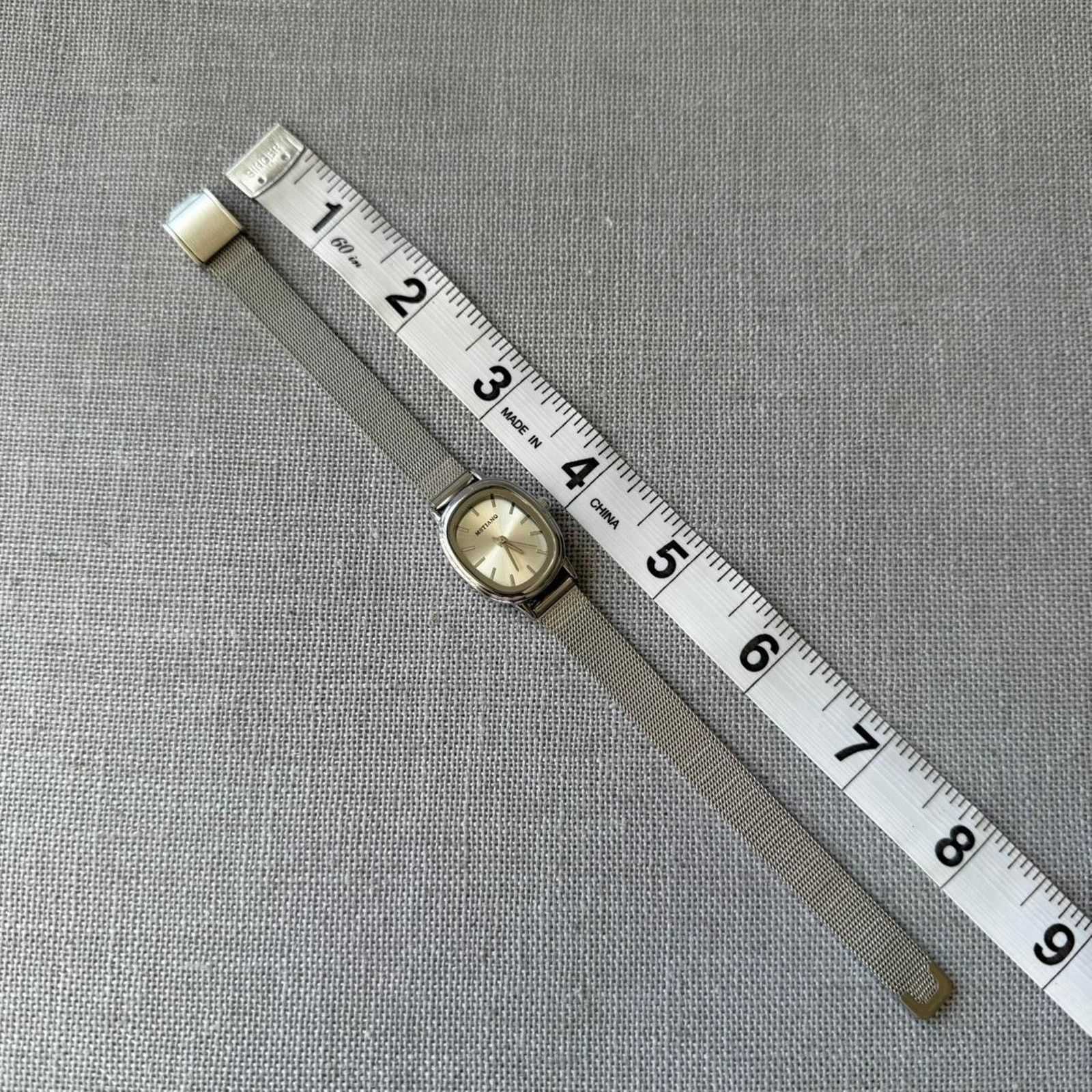 Other Elegant silver vintage style watch MENS2 Size ONE SIZE - 5 Thumbnail