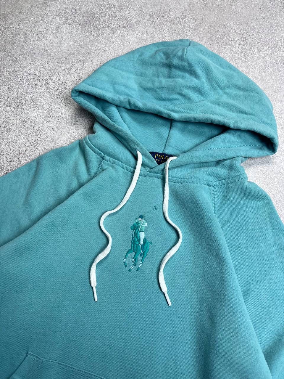Japanese Brand × Polo Ralph Lauren × Vintage Vintage Polo Ralph Lauren Boxy Big Pony Hoodie Y2K S Size US S / EU 44-46 / 1 - 3 Thumbnail