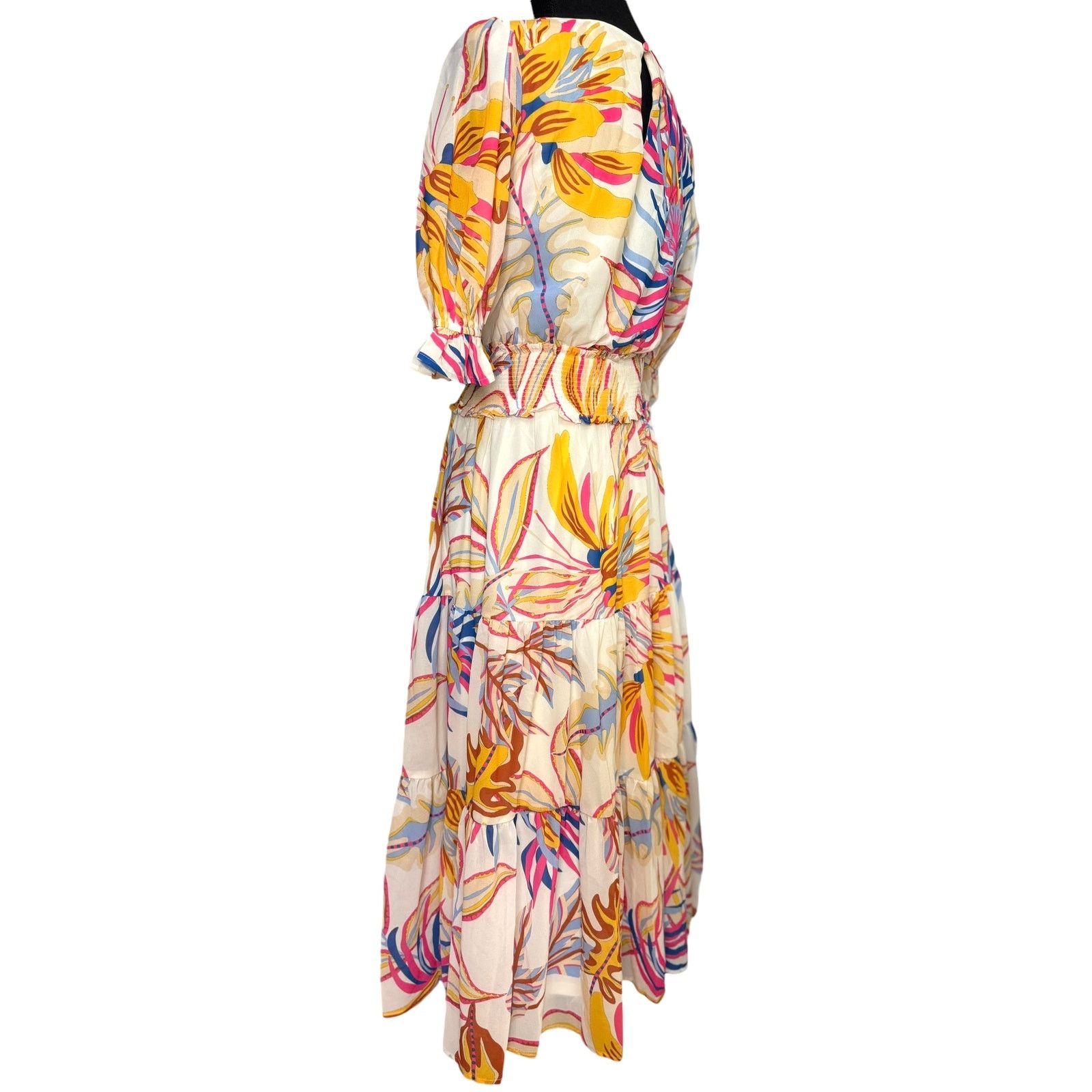 Other BOHO Floral Flying Tomato Dress Fall Ruffle Puff Sleeve sml Size S / US 4 / IT 40 - 5 Thumbnail