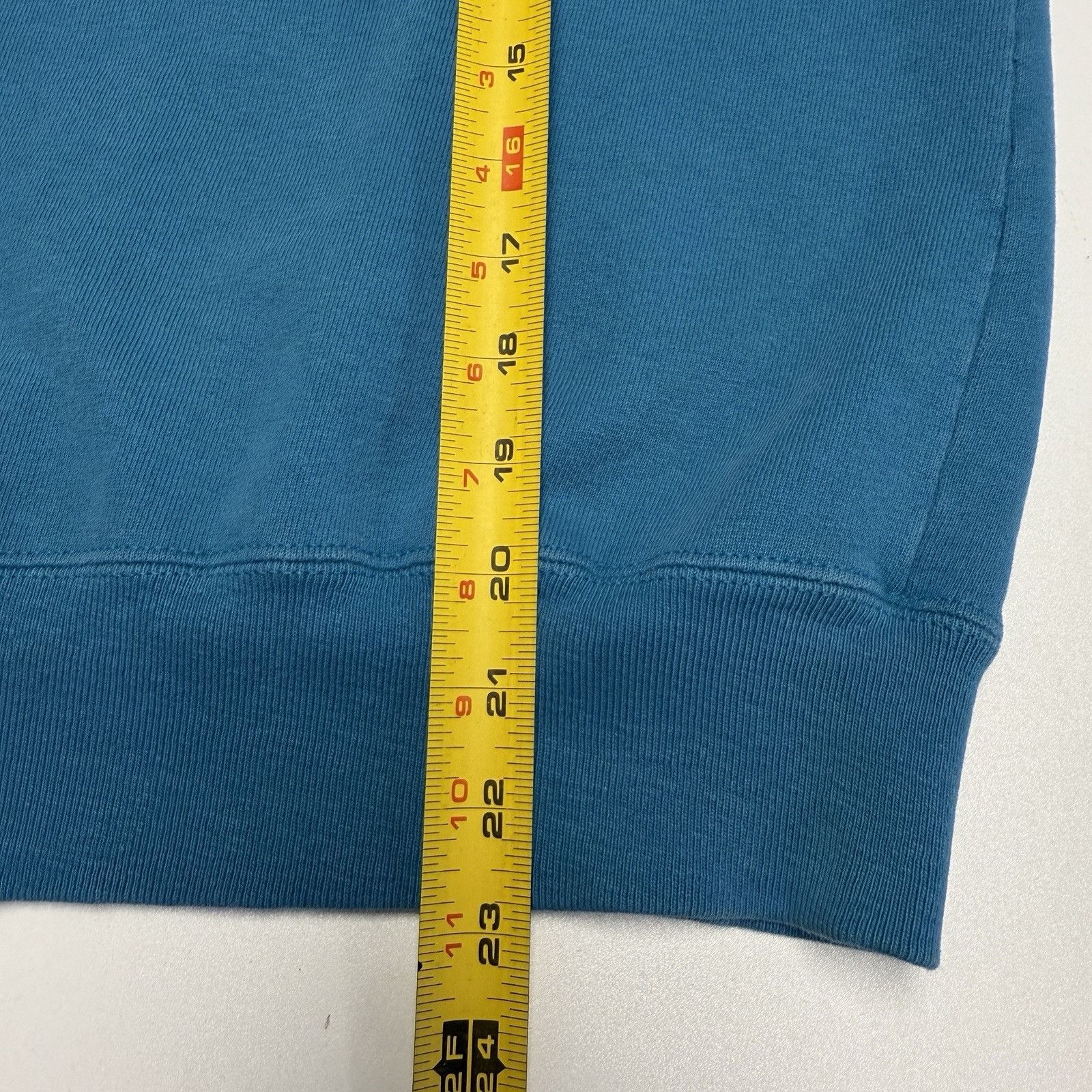 Champion Vintage 90s Champion Sweatshirt Mens M 19.5x22.5 Blue Single Size US M / EU 48-50 / 2 - 13 Thumbnail