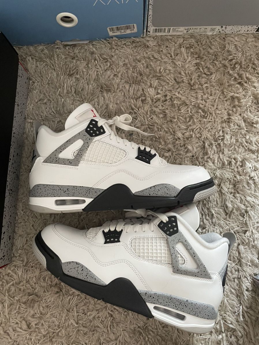 Jordan Brand Jordan 4 White Cement Size US 9 / EU 42 - 2 Thumbnail