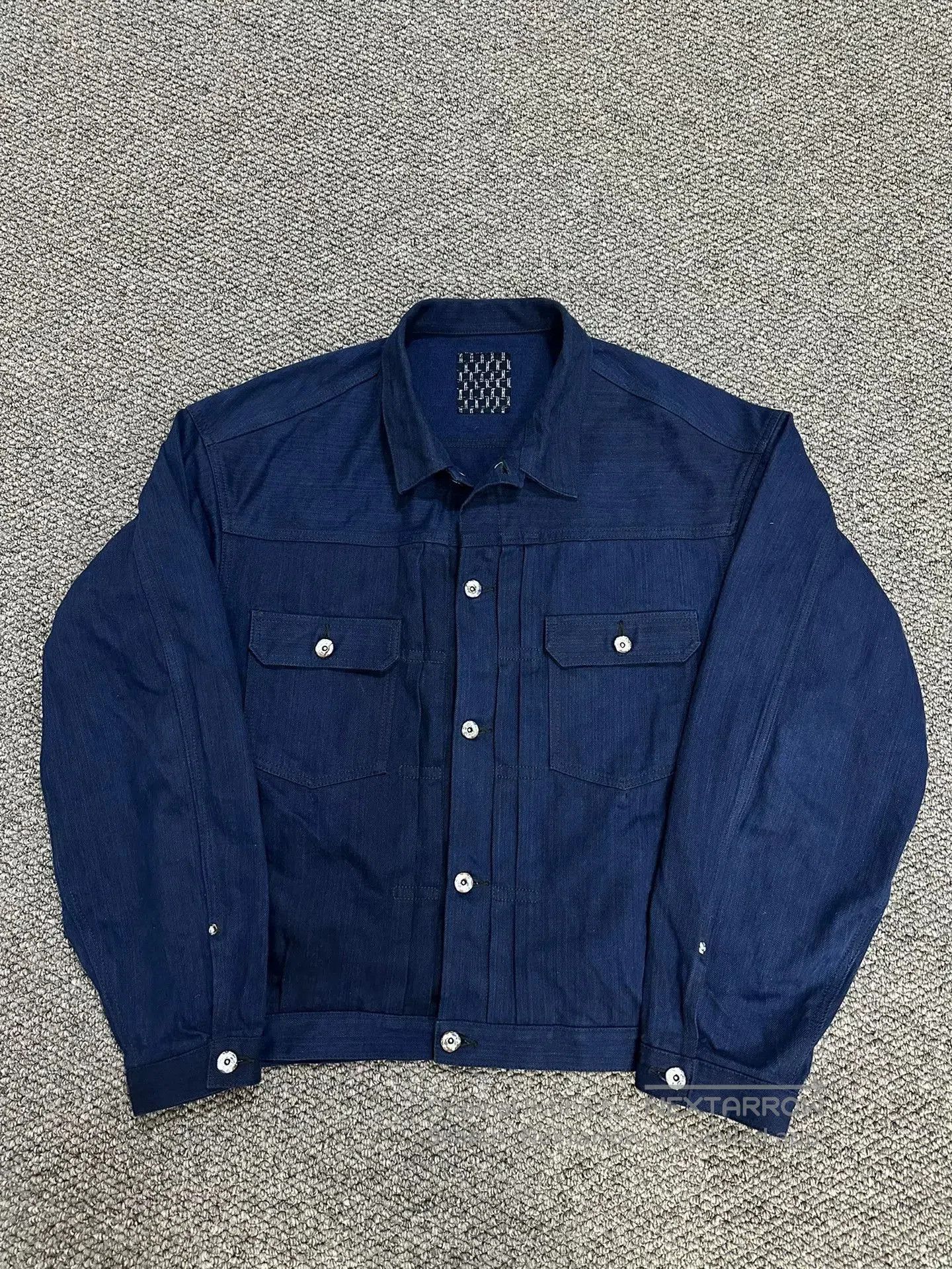 visvim natural indigo dye jacket.