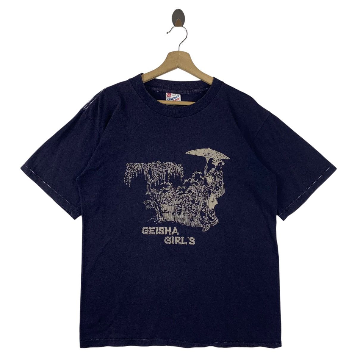 Japanese Brand × Vintage Vintage JAPAN GEISHA GIRLS Photo tee Size US L / EU 52-54 / 3 - 1 Thumbnail