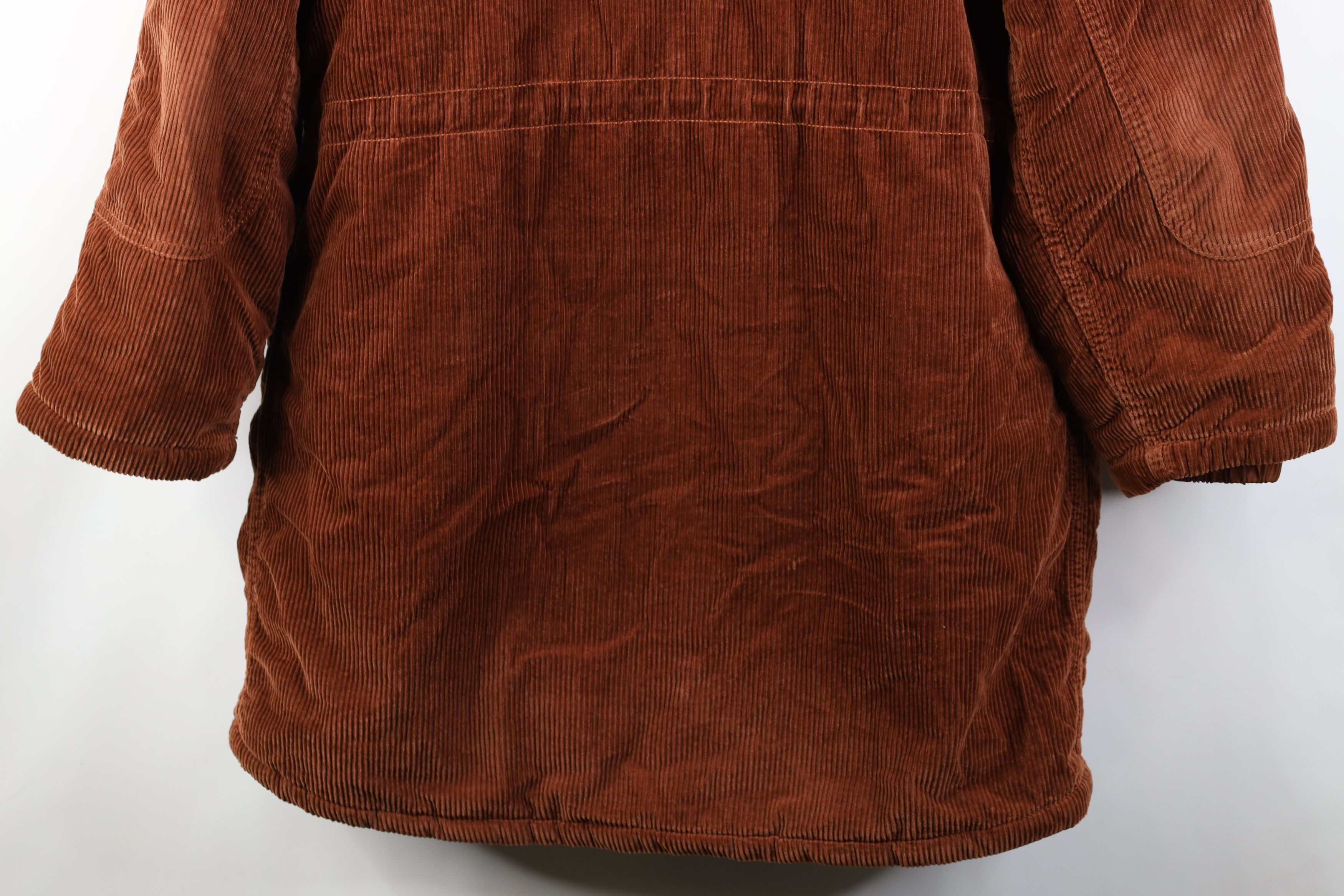 American Eagle Outfitters Vintage 90s Y2K American Eagle Corduroy Parka Jacket Size M / US 6-8 / IT 42-44 - 16 Thumbnail