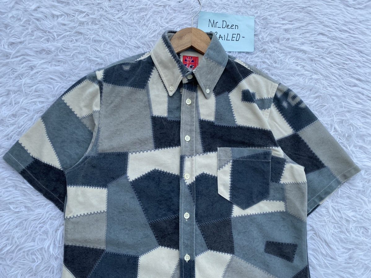 Bape Rare Vintage BAPE Monogram Buttons Shirt Size US S / EU 44-46 / 1 - 3 Thumbnail