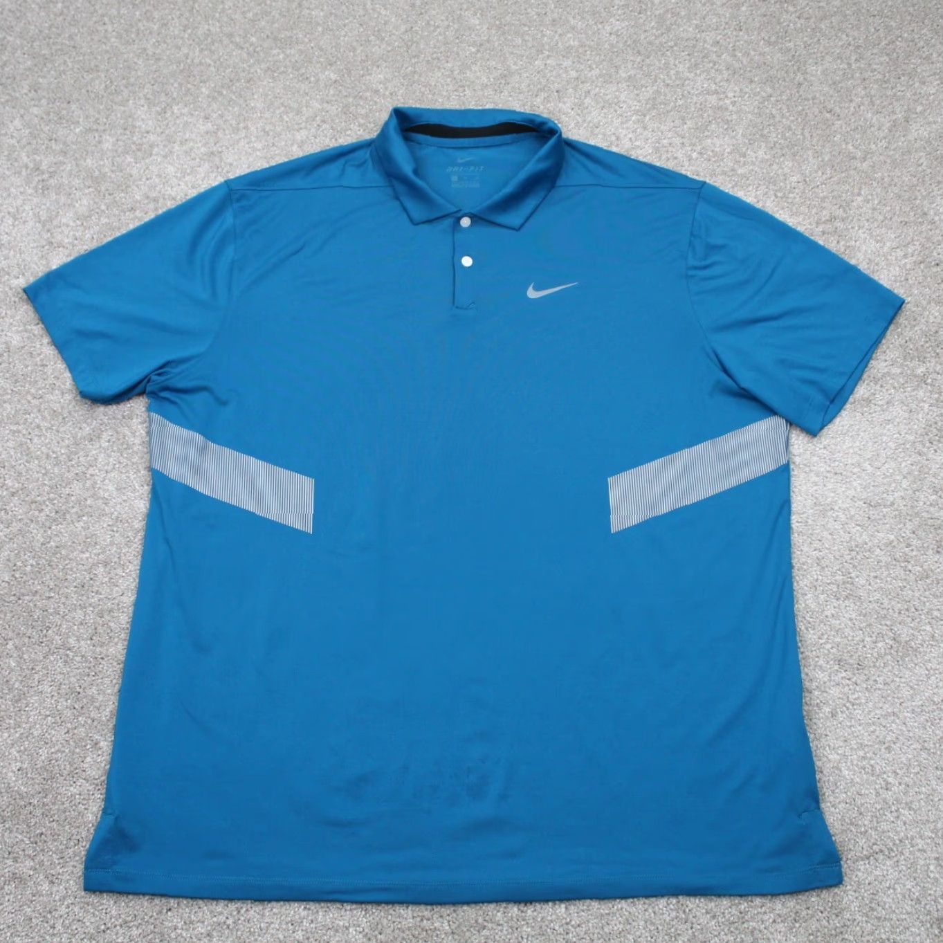 Nike Nike Vapor Polo Shirt Mens XL Blue Nike Dri-Fit Golf Polo Short Sleeve Shirt Size US XL / EU 56 / 4 - 2 Thumbnail