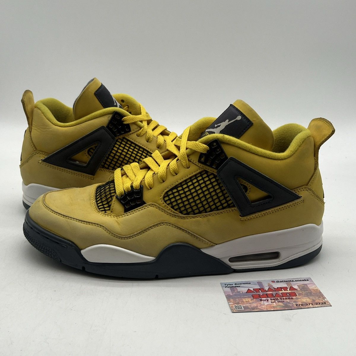 Jordan Brand Air Jordan 4 lightning Size US 12 / EU 45 - 1 Thumbnail
