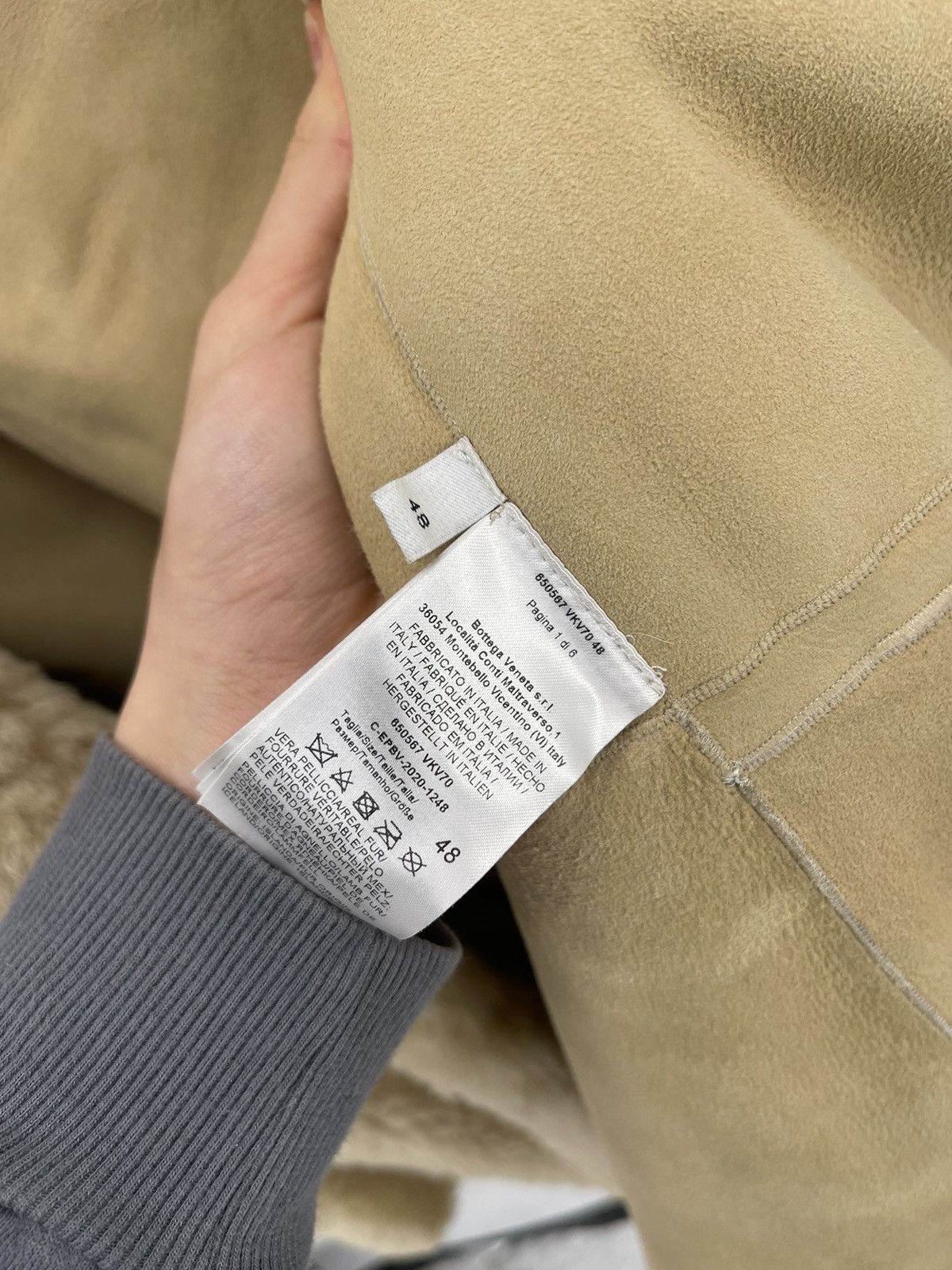 Bottega Veneta Bottega Veneta shearling jacket RRP $9k Size US L / EU 52-54 / 3 - 5 Thumbnail