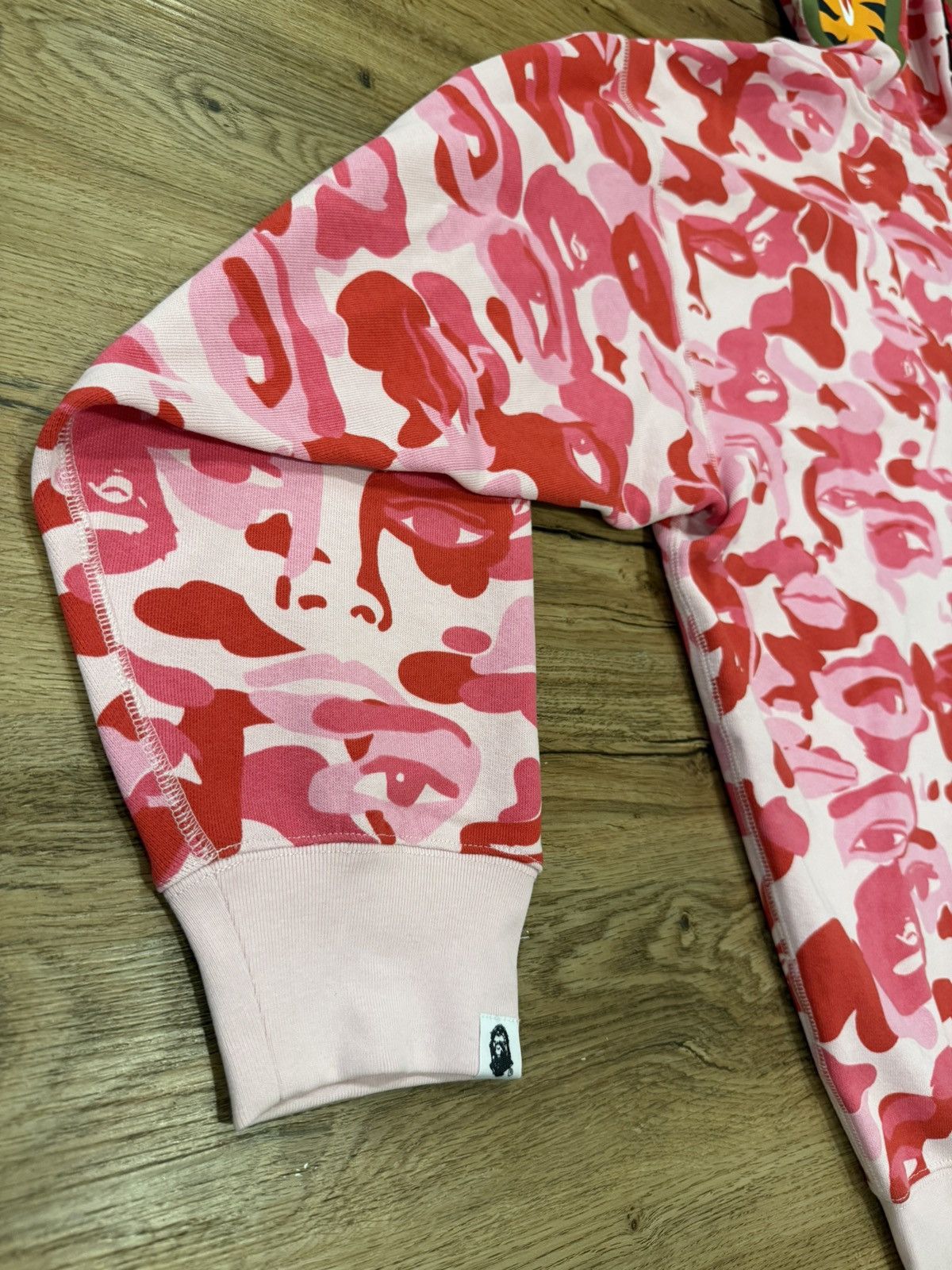 Bape BAPE x KidSuper Full Zip Shark Hoodie – Pink Camo Size US XXL / EU 58 / 5 - 12 Thumbnail