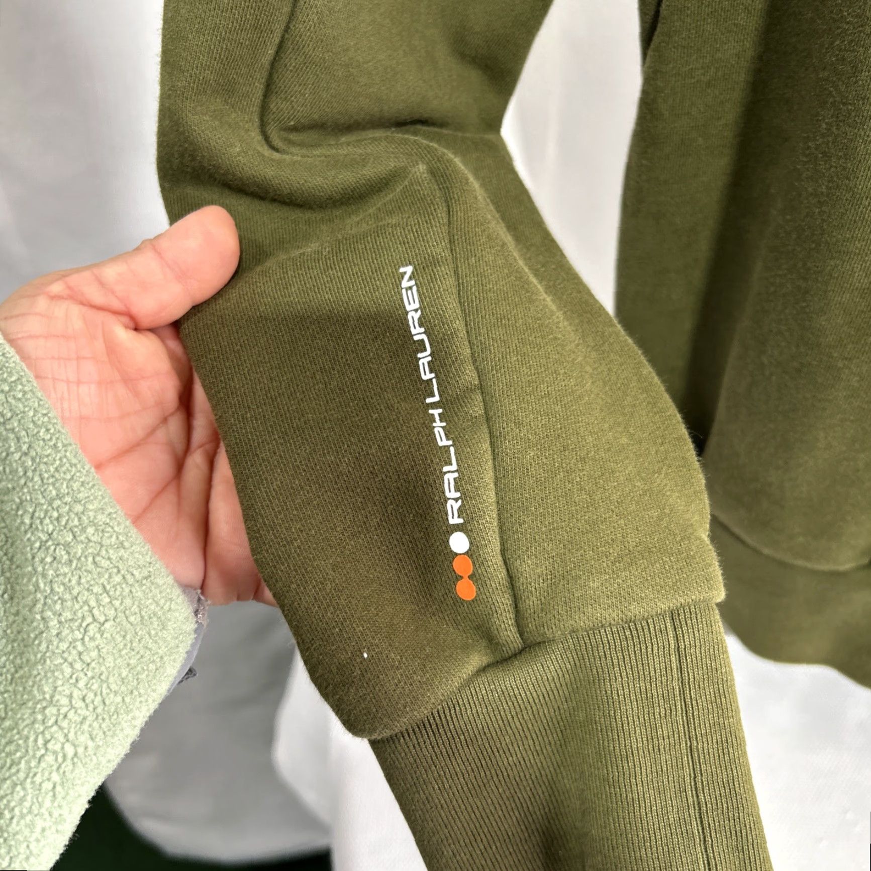 RLX Ralph Lauren VINTAGE? (No) -> RLX Ralph Lauren 67 1/4 Zip Pullover Golf Casual Expedition Sweater - Sz Men's L Size US L / EU 52-54 / 3 - 3 Thumbnail