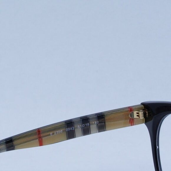 Burberry Burberry BE2356 3942 Black Eyeglasses 51mm Size ONE SIZE - 8 Thumbnail
