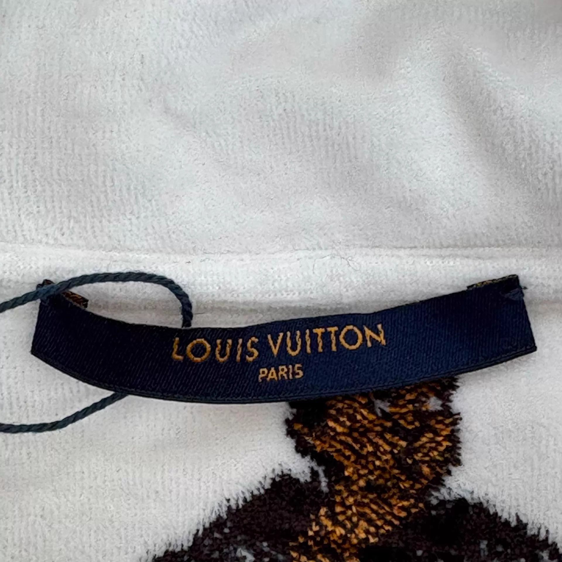 Louis Vuitton LV White Cartoon Flocked Hoodie M New Size US M / EU 48-50 / 2 - 3 Thumbnail