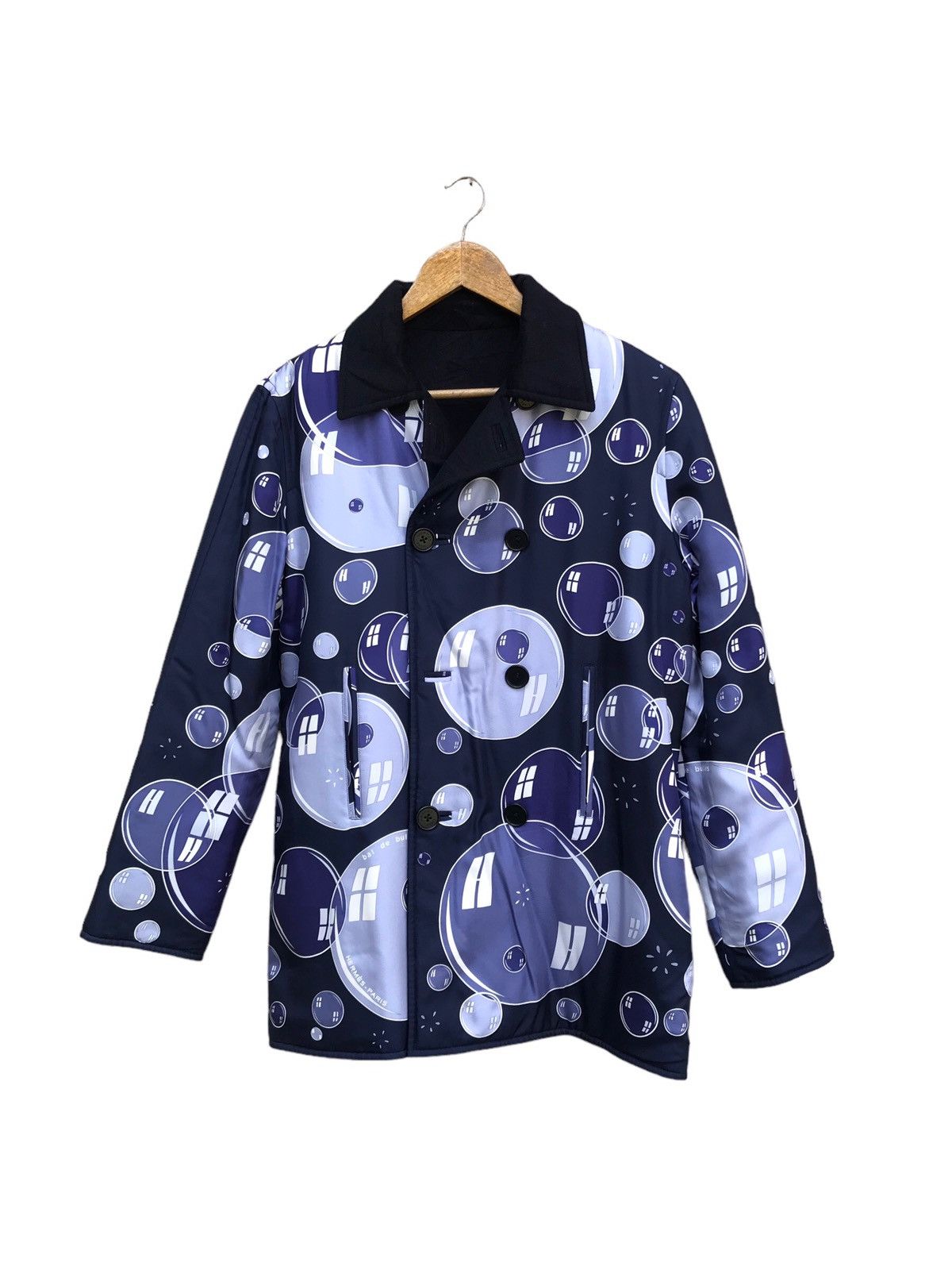 Hermes RARE HERMES REVERSIBLE JACKET BAL DE BULLES OVERPRINT Size US S / EU 44-46 / 1 - 1 Thumbnail