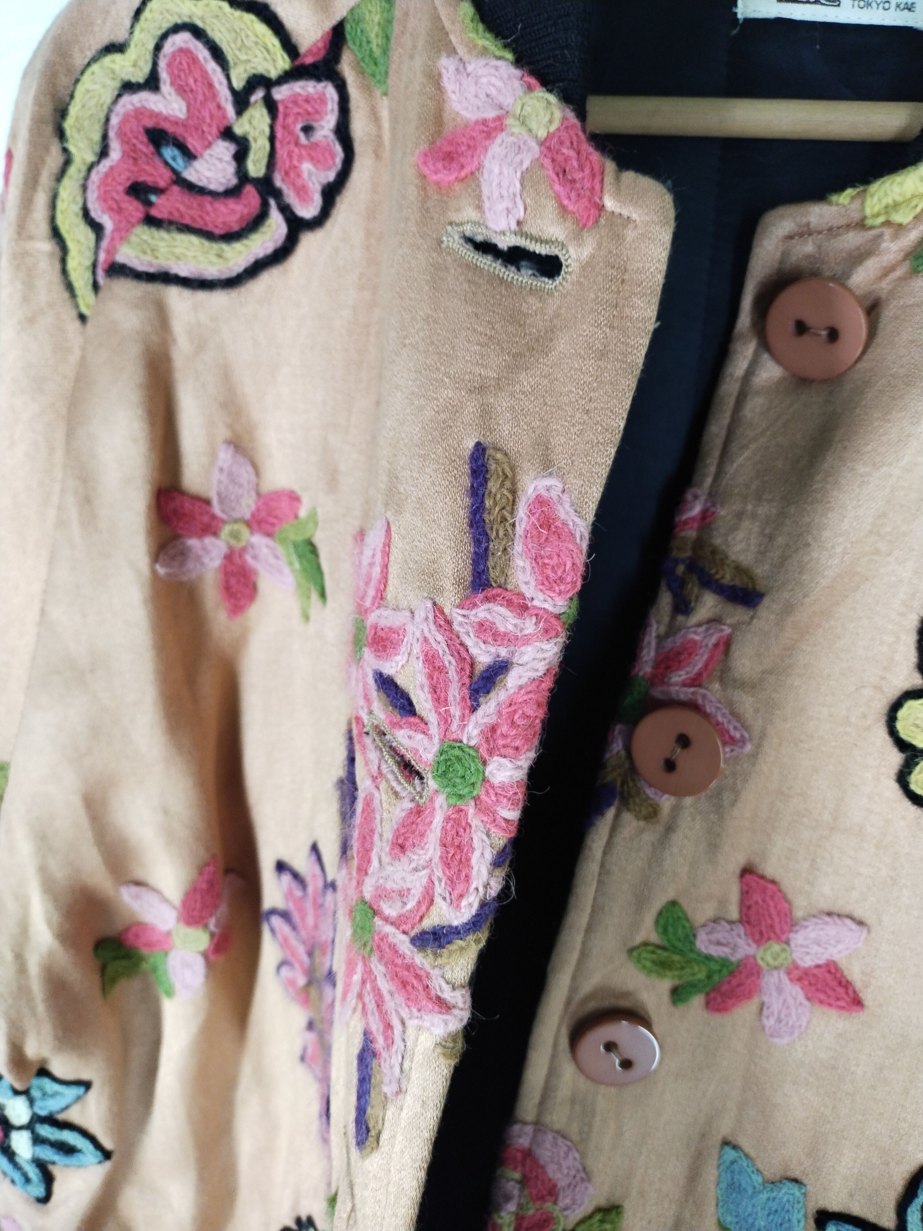If Six Was Nine × Japanese Brand Vintage Tokyo Kea Embroidery Flower Jacket Size US L / EU 52-54 / 3 - 11 Thumbnail
