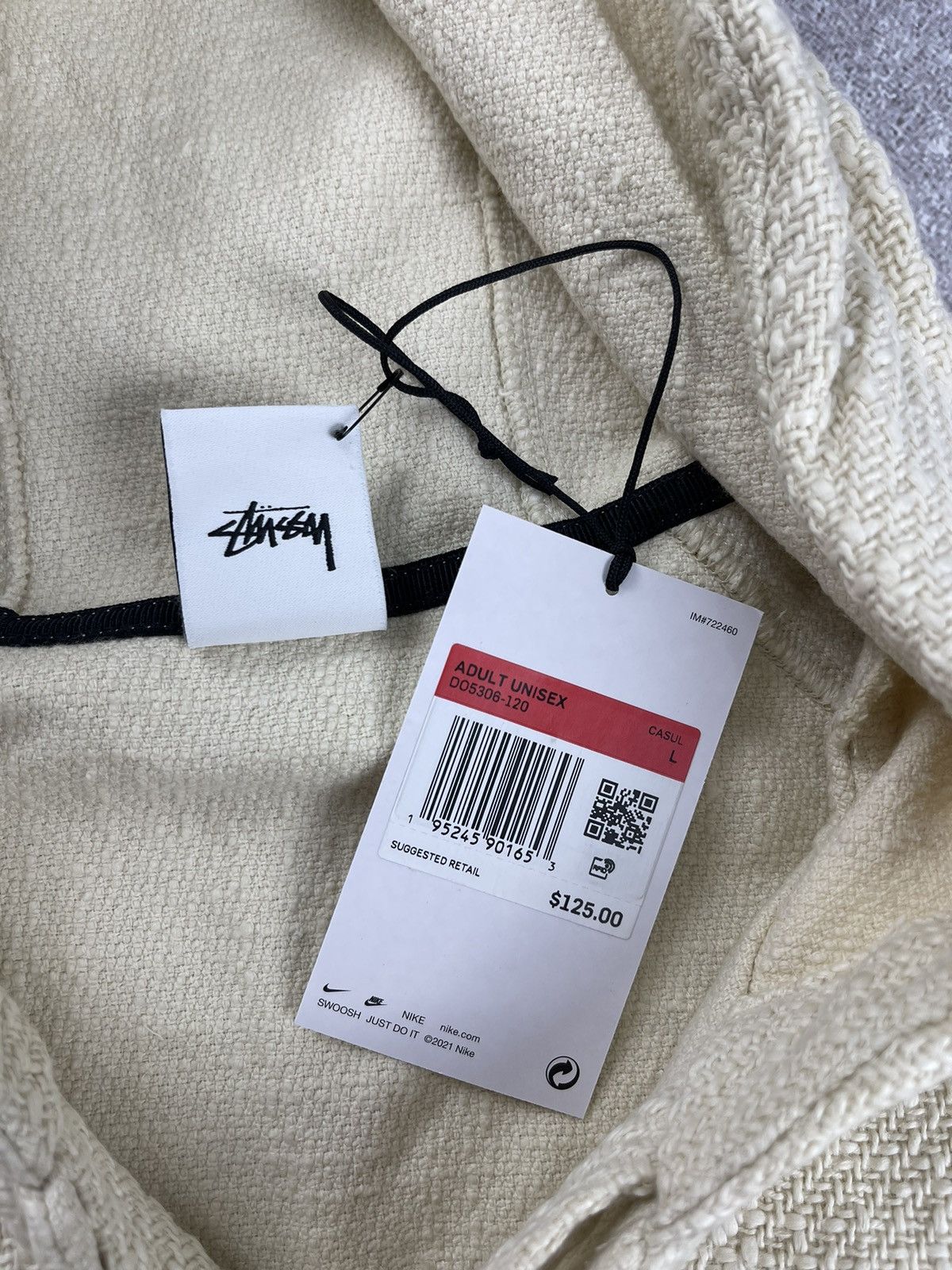 Nike × Stussy Nike x Stussy NRG Pullover Hoodie Unisex Size L Size US L / EU 52-54 / 3 - 23 Thumbnail