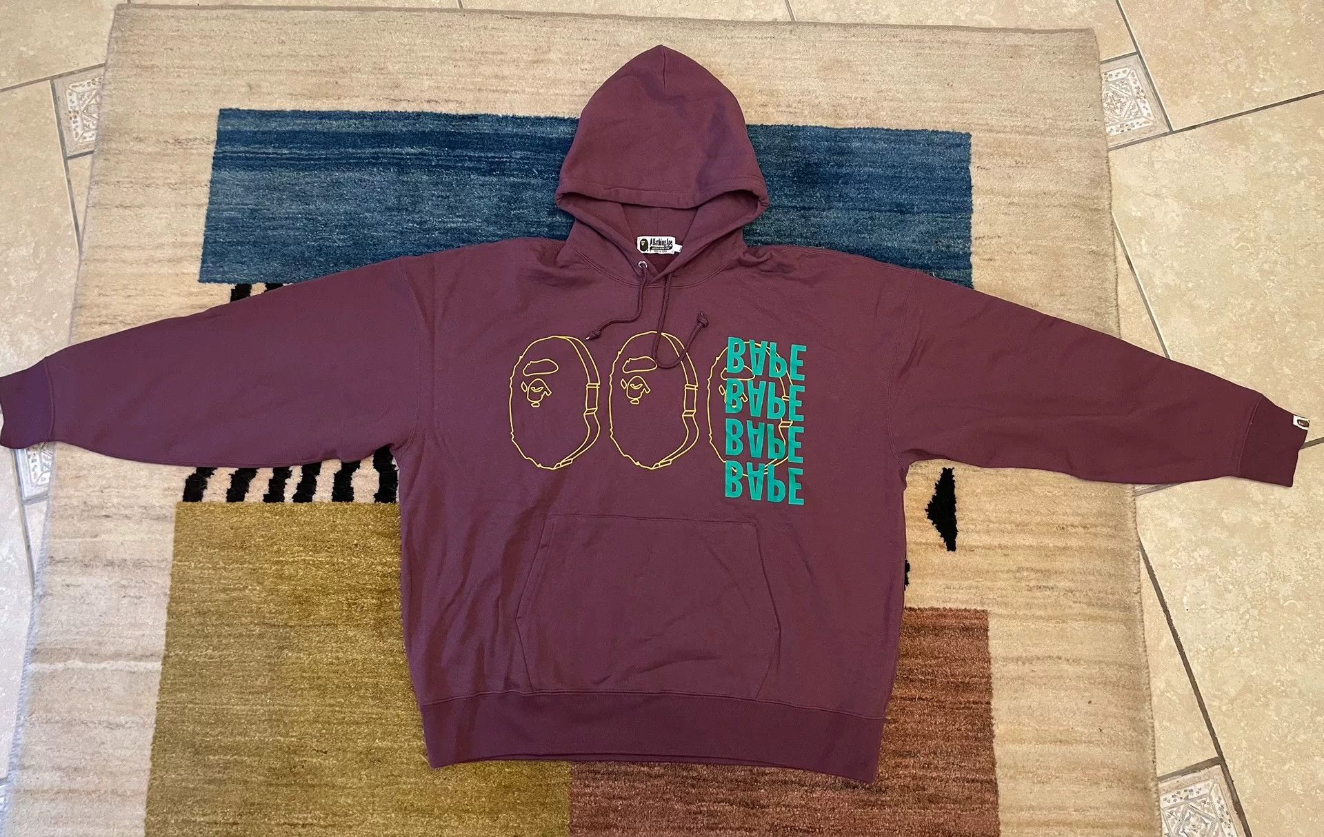 Bape Bape Printed Hoodie Size US XXL / EU 58 / 5 - 1 Thumbnail