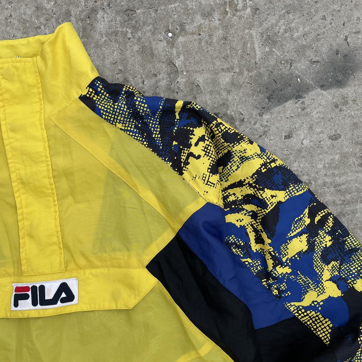 Fila × Vintage Vintage Fila Light Jacket Anorak Windbreaker Y2K 90s USA Size US M / EU 48-50 / 2 - 5 Thumbnail
