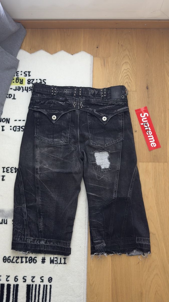 Society de Nobodies SDN Raver Denim Shorts