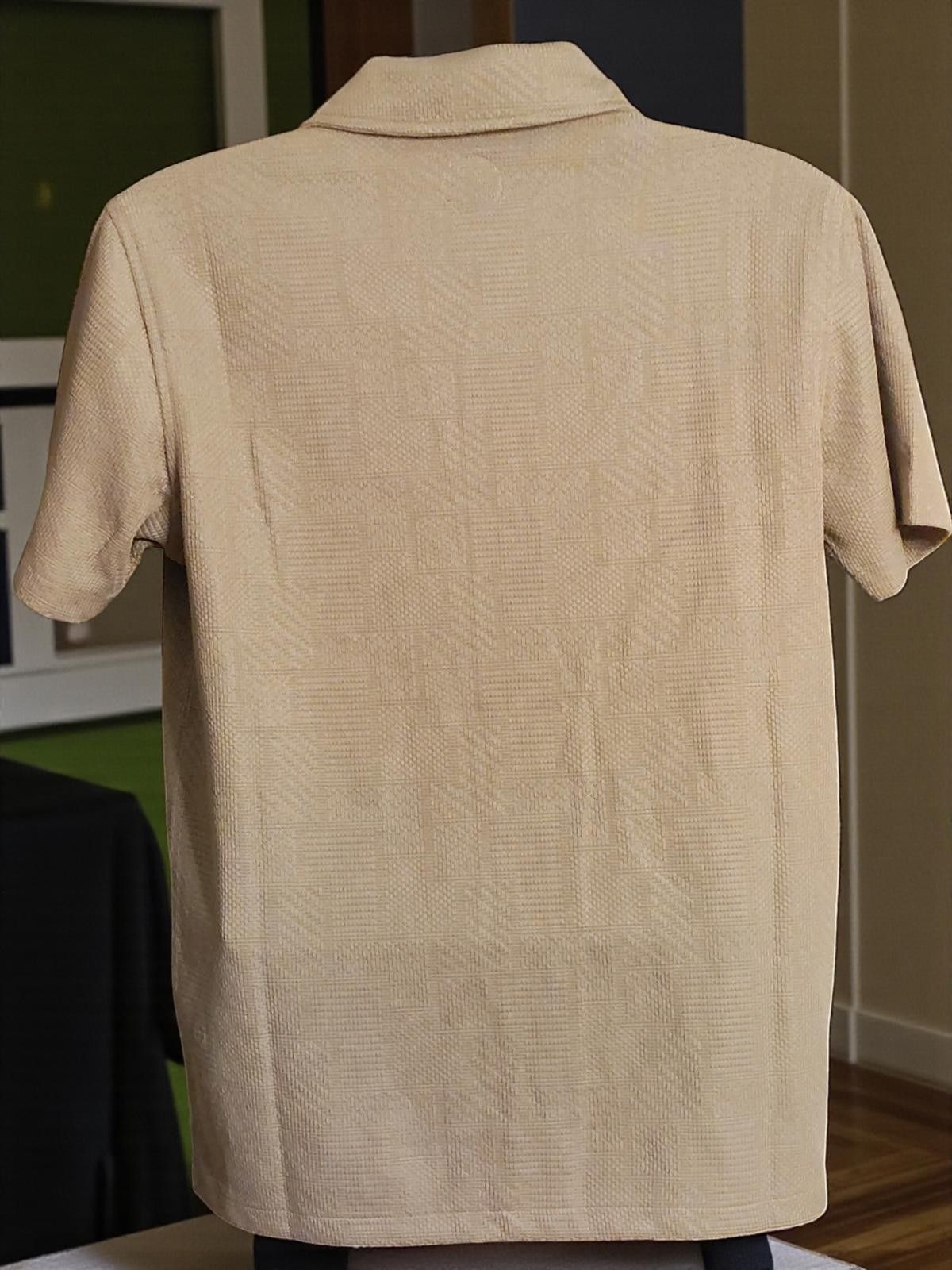 Common People Common People Beige Knit Short Sleeve Shirt - Size Small Size US S / EU 44-46 / 1 - 5 Thumbnail