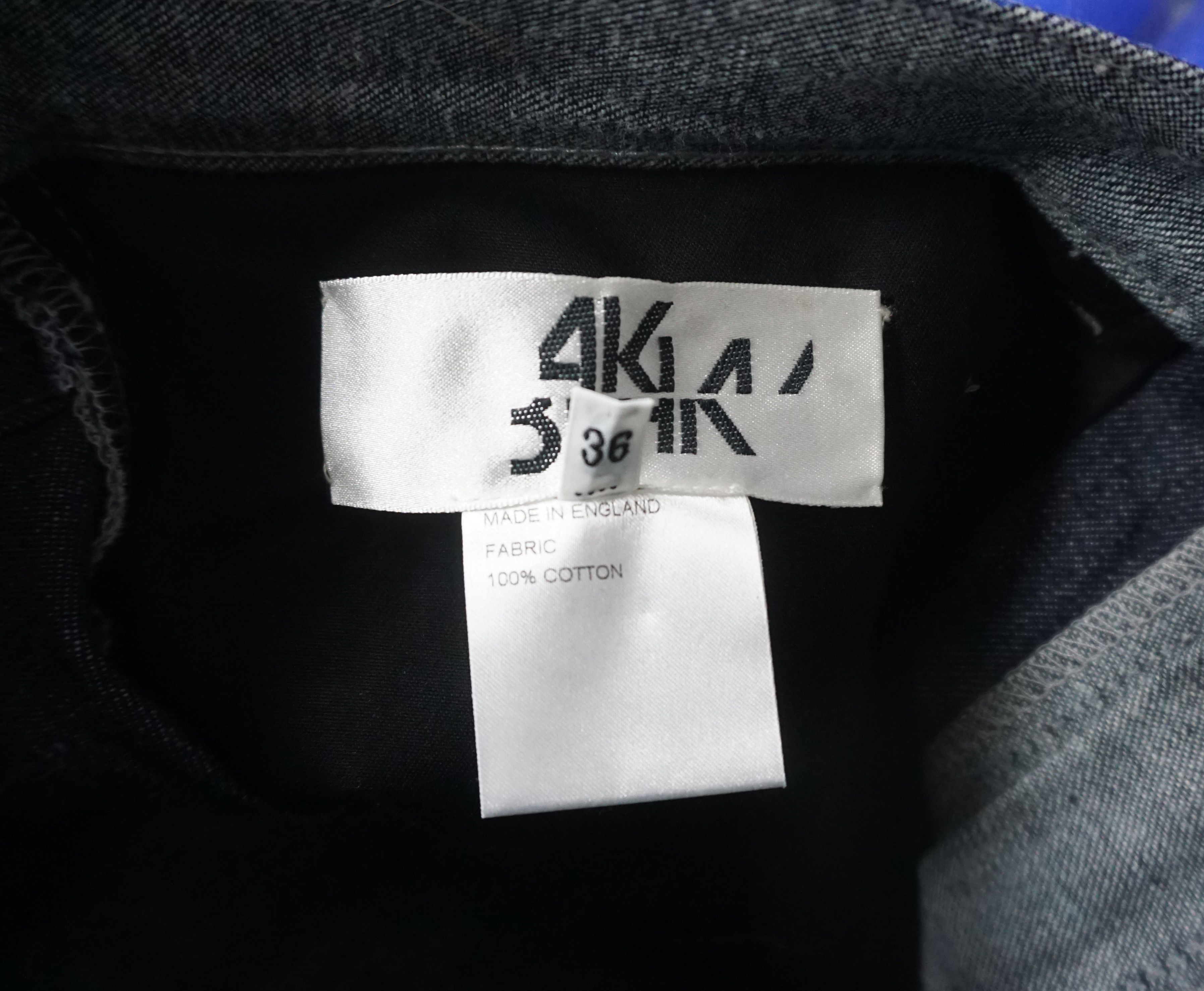 Designer × Vintage Blaak Blue Denim Pants Size 36" / US 14 / IT 50 - 8 Thumbnail