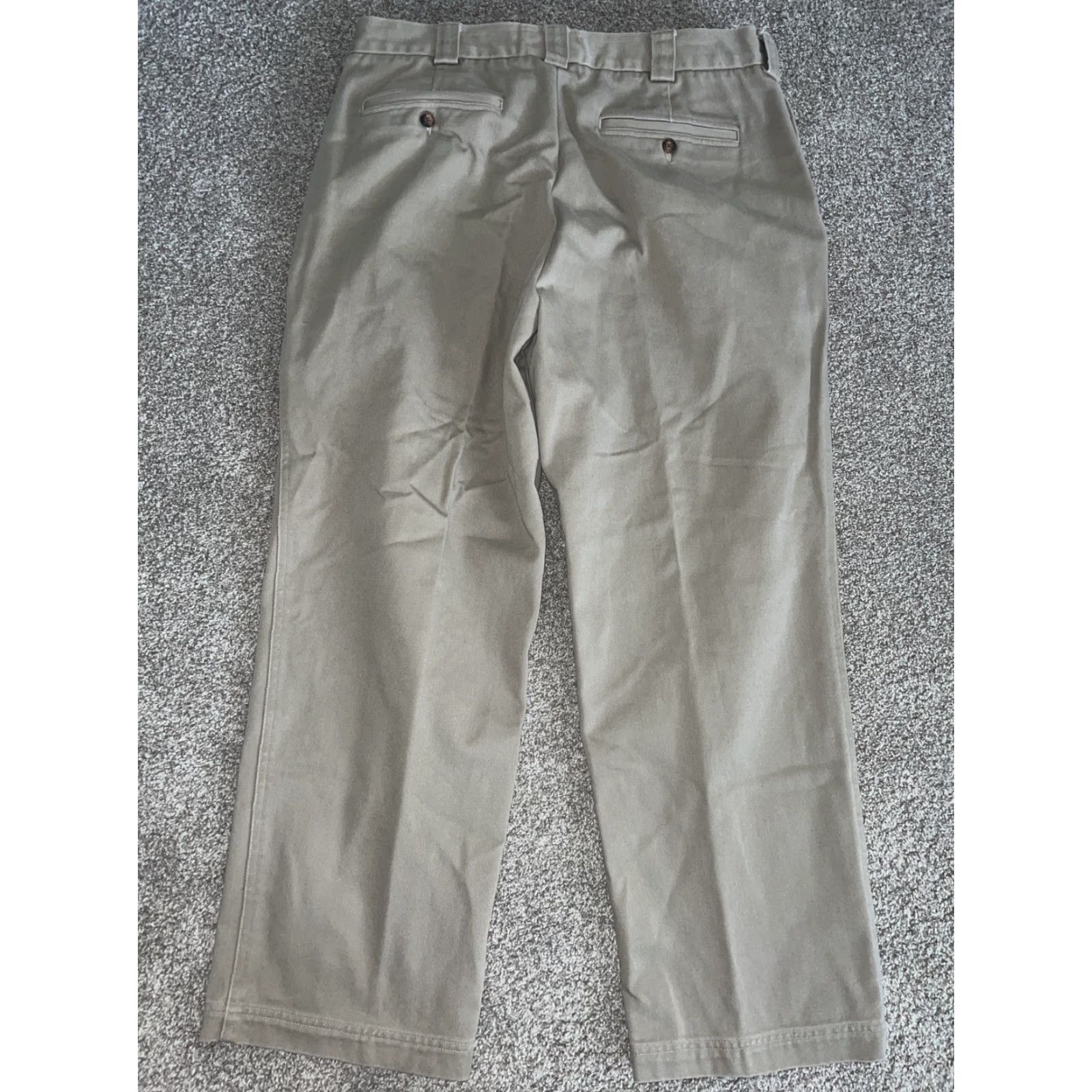 CO Duluth Trading Co Beige Casual Pants Mens 40x30 Regular Chino Inseam 30 Beige Mens Pants Size US 40 / EU 56 - 4 Thumbnail