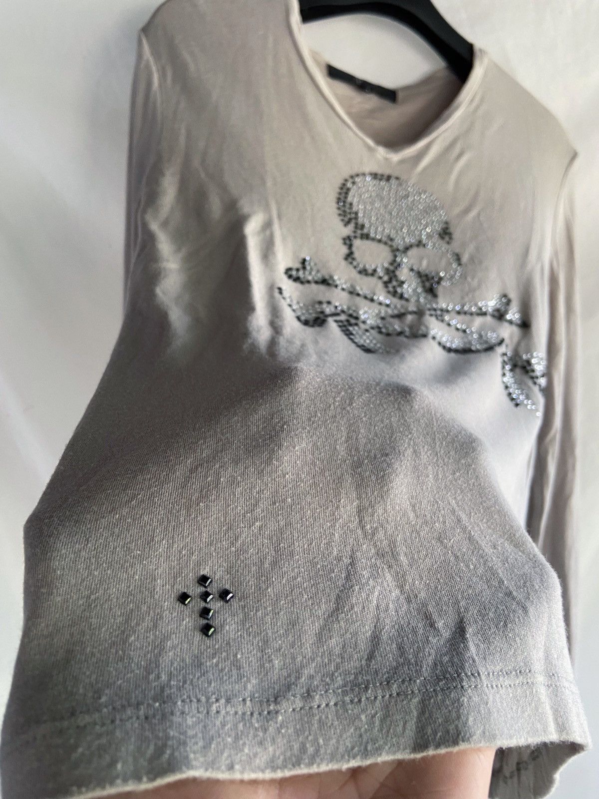 20471120 JAPANESE SKULL Y2K STYLE LONG SLEEVE Size US M / EU 48-50 / 2 - 2 Thumbnail