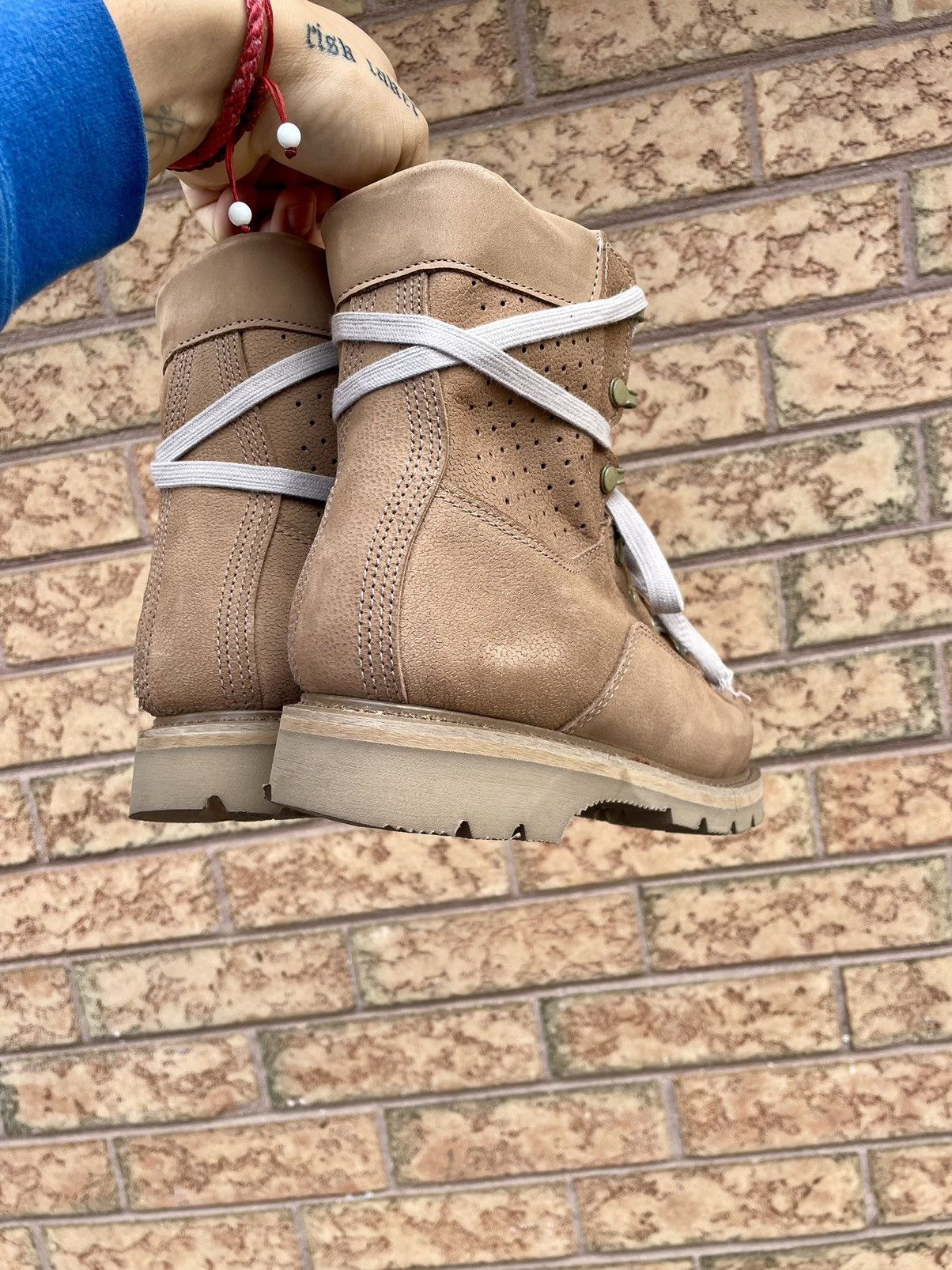 Vintage Vintage Military Desert Storm Combat Boots Size US 12 / EU 45 - 3 Thumbnail