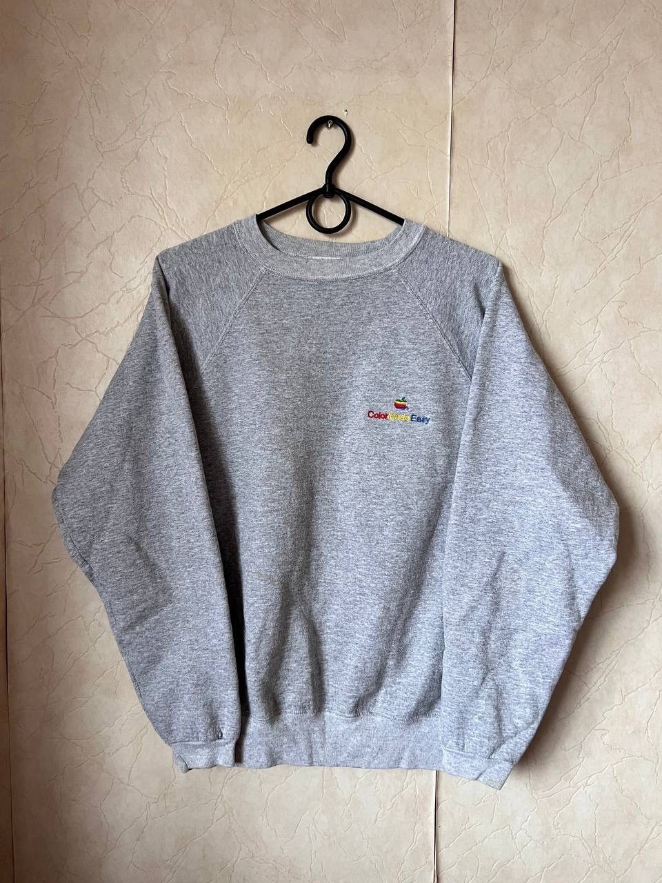 Apple Vintage 90s Apple Computer Multicolour Logo Boxy Sweatshirt Size US M / EU 48-50 / 2 - 1 Thumbnail
