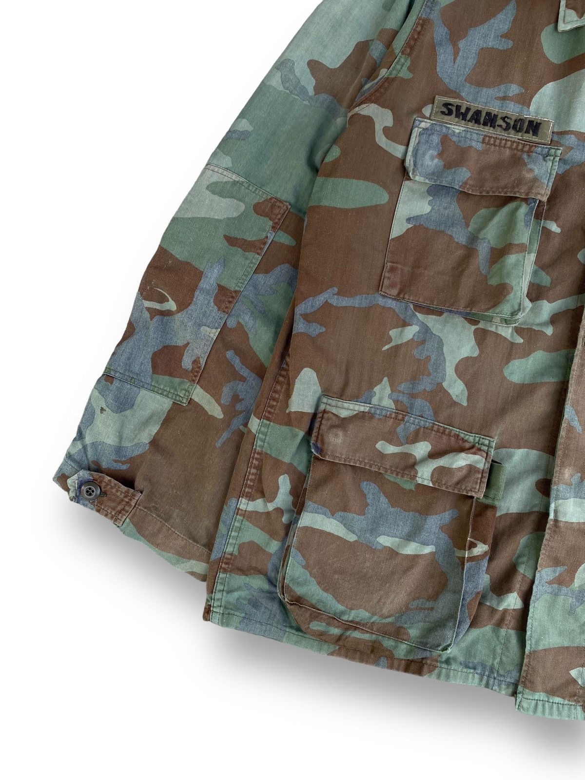Vintage Vintage Camo Jacket Army Military. #D2 Size US XL / EU 56 / 4 - 3 Thumbnail