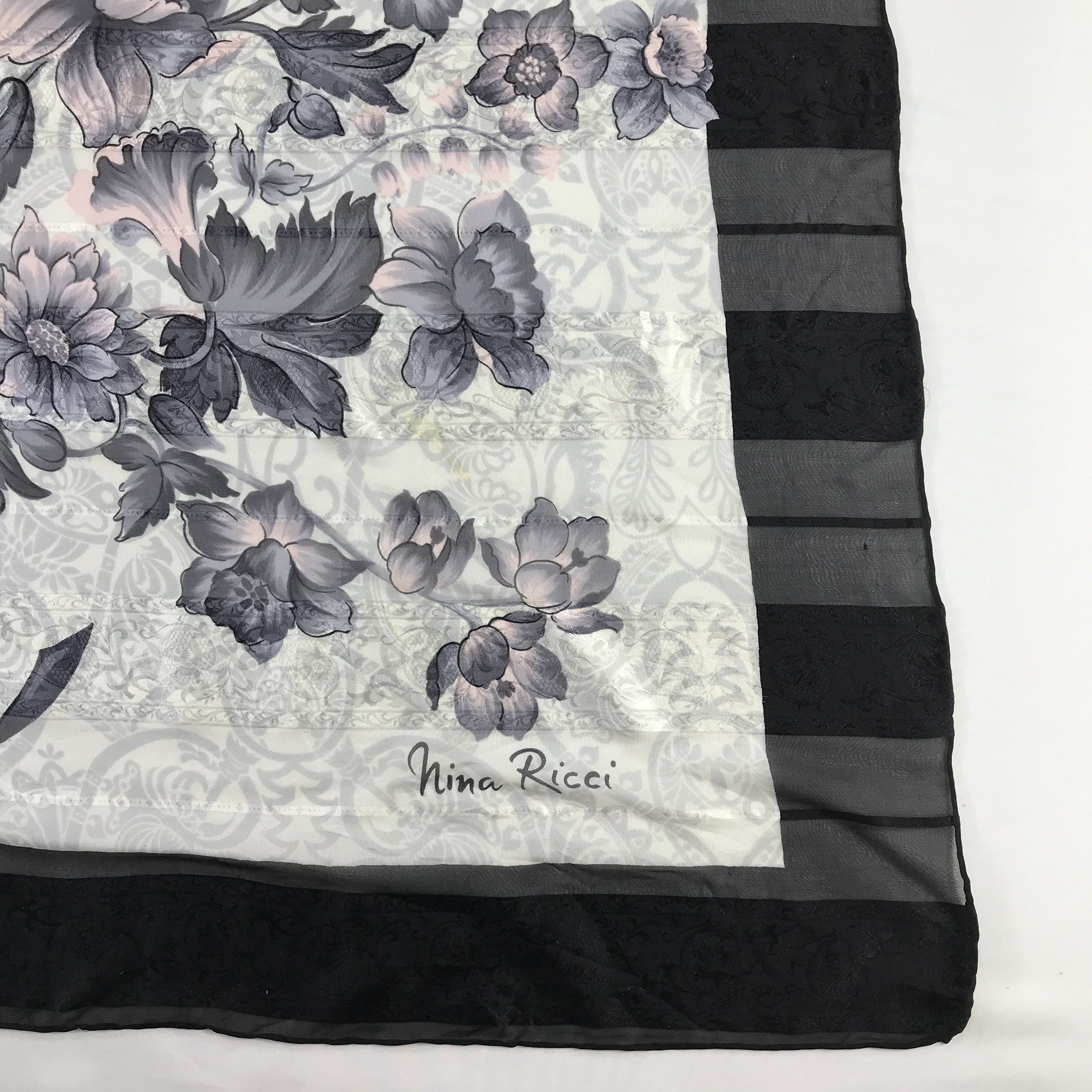 Nina Ricci Vintage Nina Ricci Silk Scarf Size ONE SIZE - 4 Thumbnail