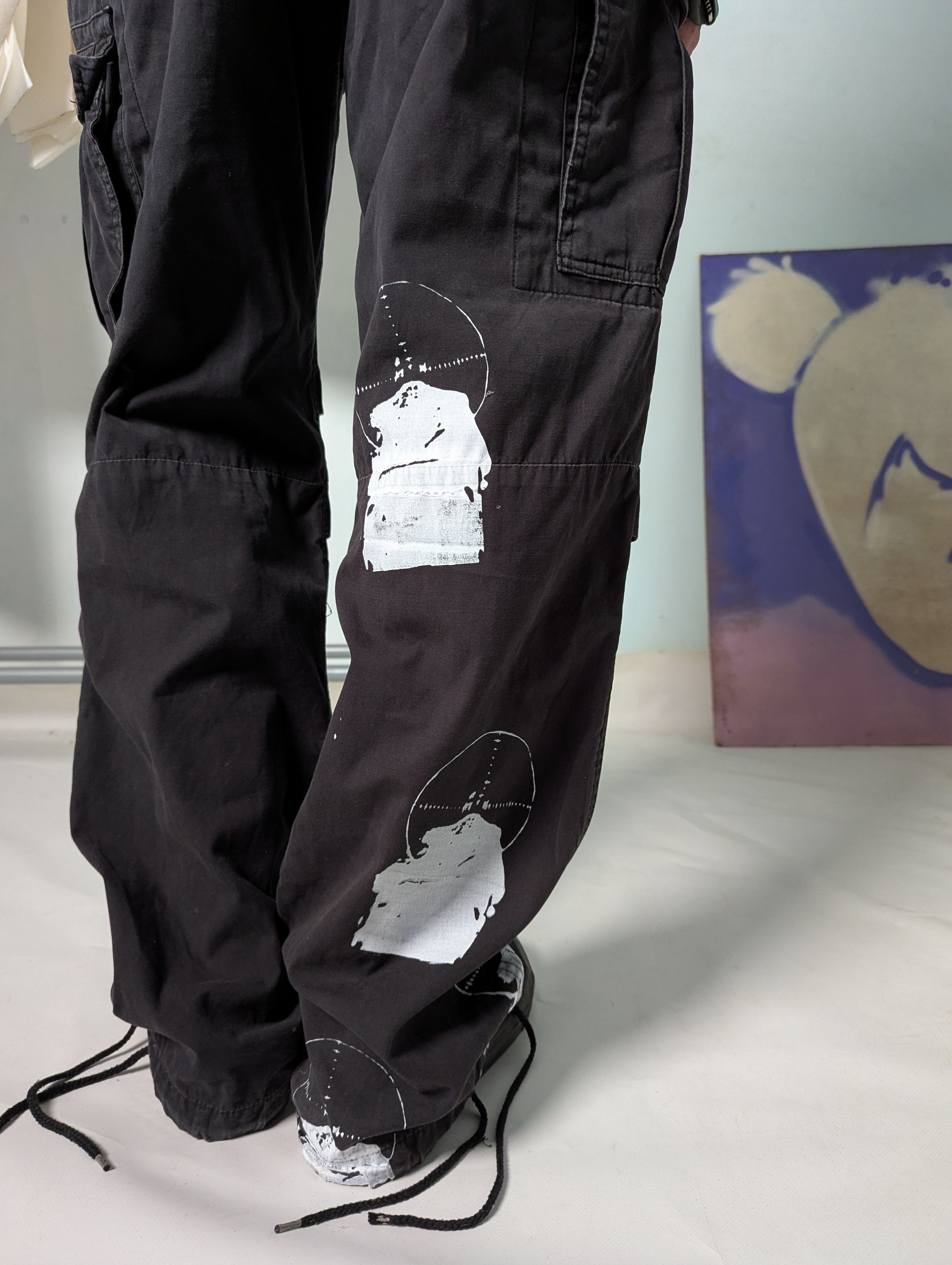 Oakley 00s Oakley Handprinted Tactical Cargo Pants Size US 32 / EU 48 - 4 Thumbnail