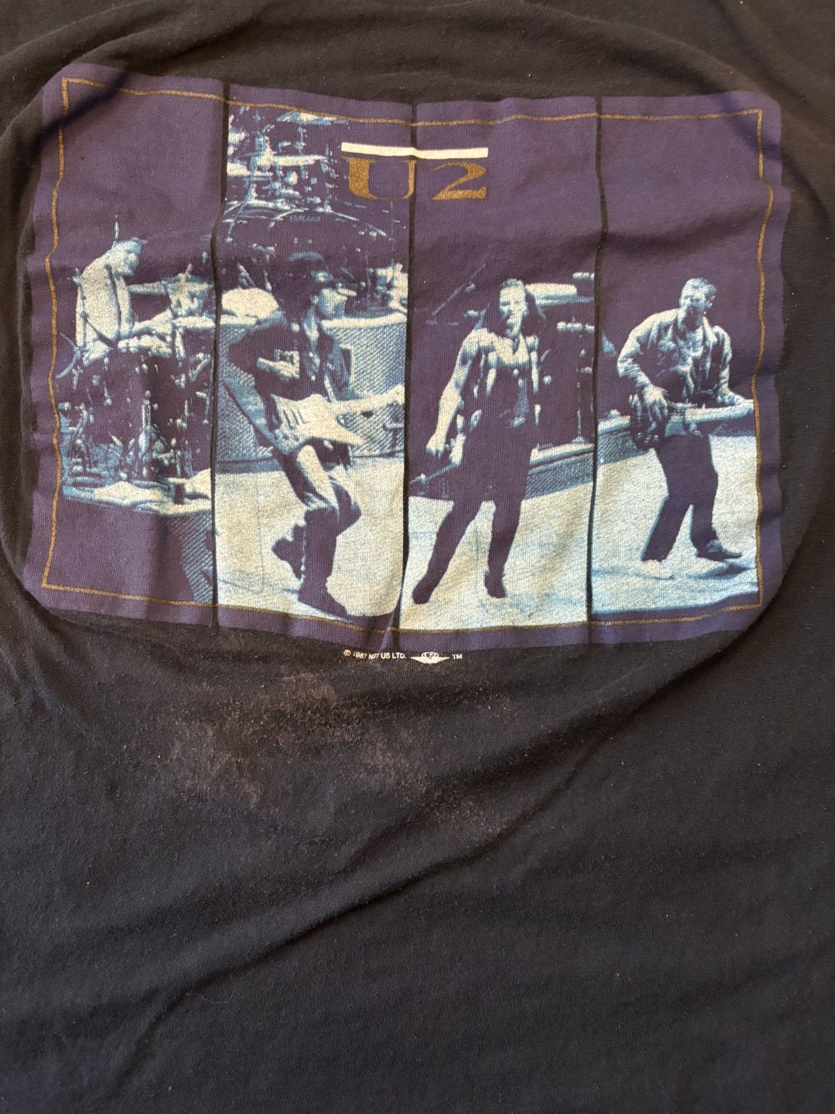 Hanes Vintage U2 Joshua Tree Tour Tee Size US L / EU 52-54 / 3 - 2 Thumbnail