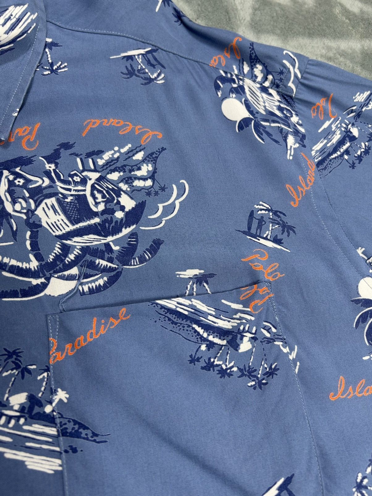 Polo Ralph Lauren Vintage Polo Ralph Lauren Hawaii Rayon Shirt Size US L / EU 52-54 / 3 - 3 Thumbnail