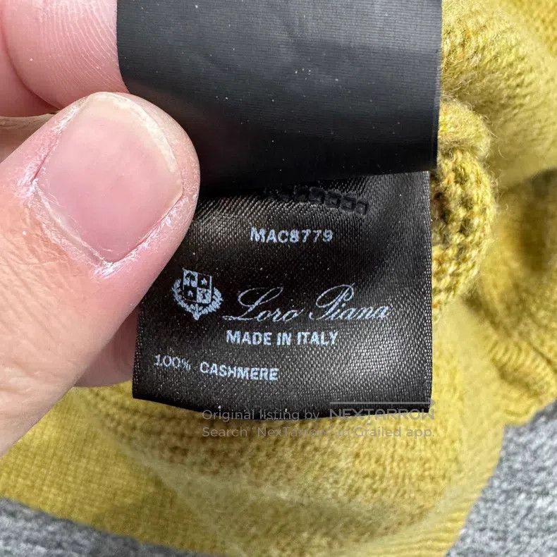 Loro Piana Loro Piana Cashmere Knit Zip-up Cardigan Size US L / EU 52-54 / 3 - 5 Thumbnail