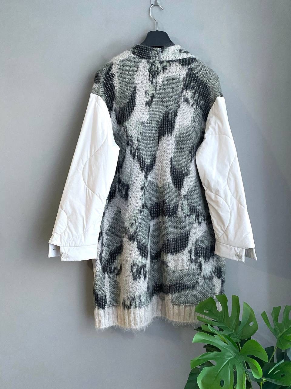 Other Marc Cain Mohair/Alpaca Wool Long Open Knit Cardigan, 3/M/L Size M / US 6-8 / IT 42-44 - 11 Thumbnail