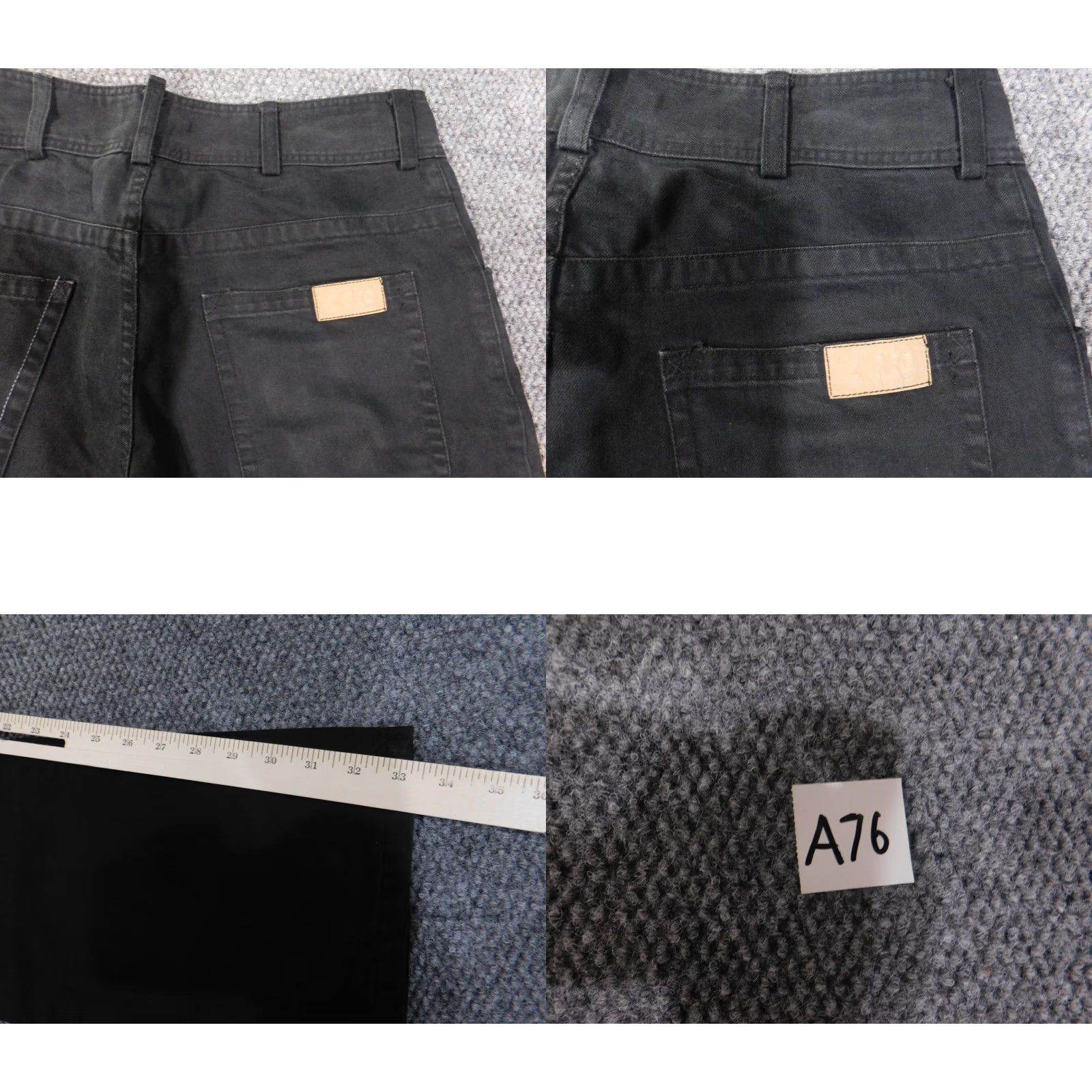 Zara Zara Jeans 34x33 Denim Straight Slim City Classic Blue 34 Men Regular Inseam 33 Zipper Pockets Distressed Vintage No N/A Size US 34 / EU 50 - 8 Thumbnail