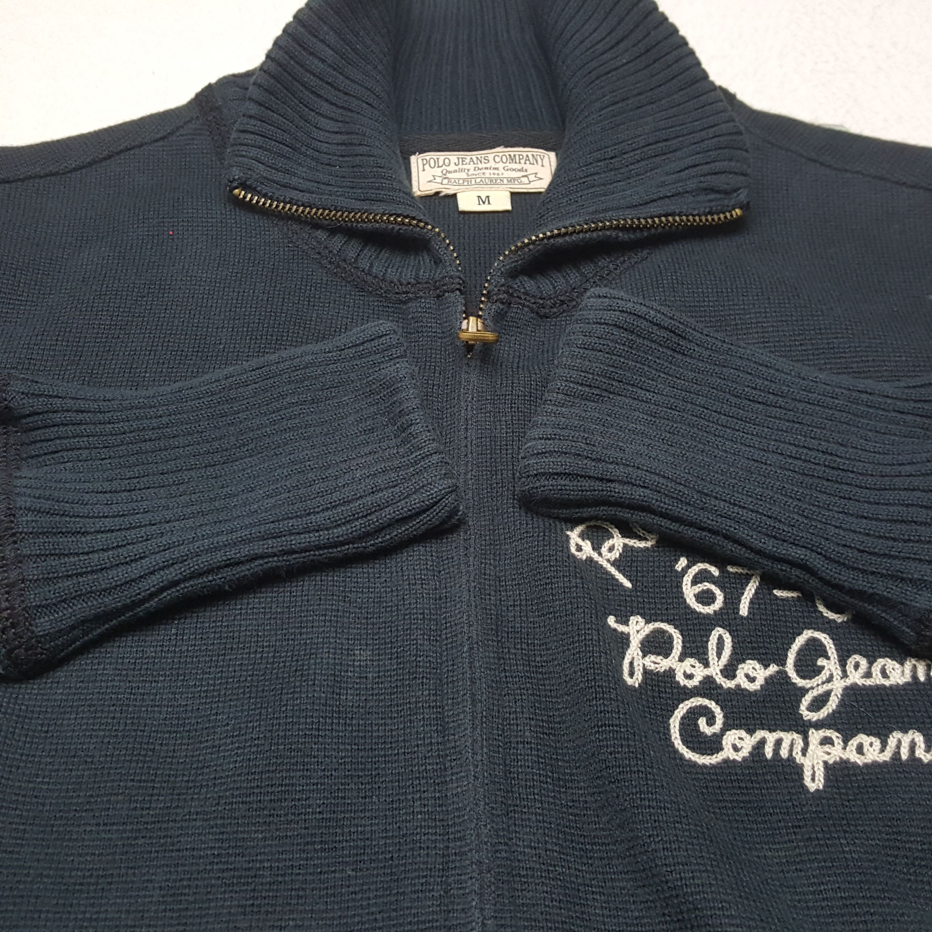 Polo Ralph Lauren × Vintage POLO RALPH LAUREN Fashion Style Sweater Jacket Size US XS / EU 42 / 0 - 4 Thumbnail