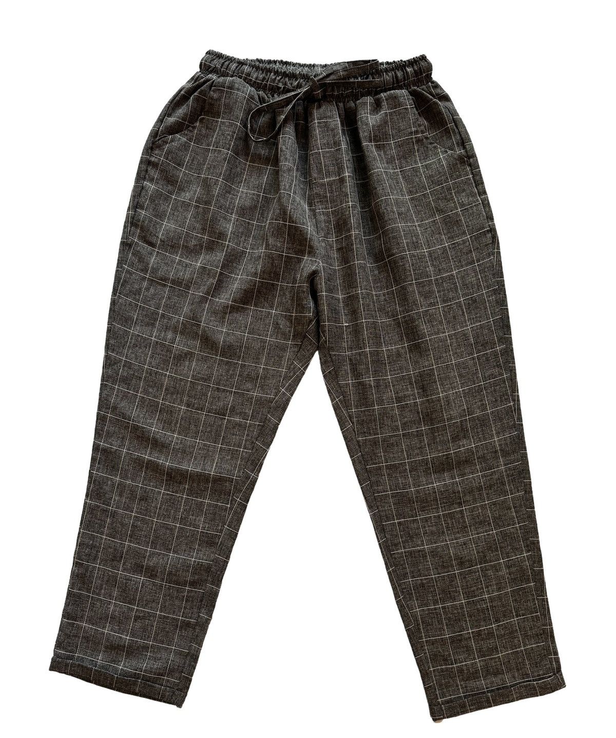 Japanese Brand Gray lightweight pants Size US 27 - 1 Thumbnail