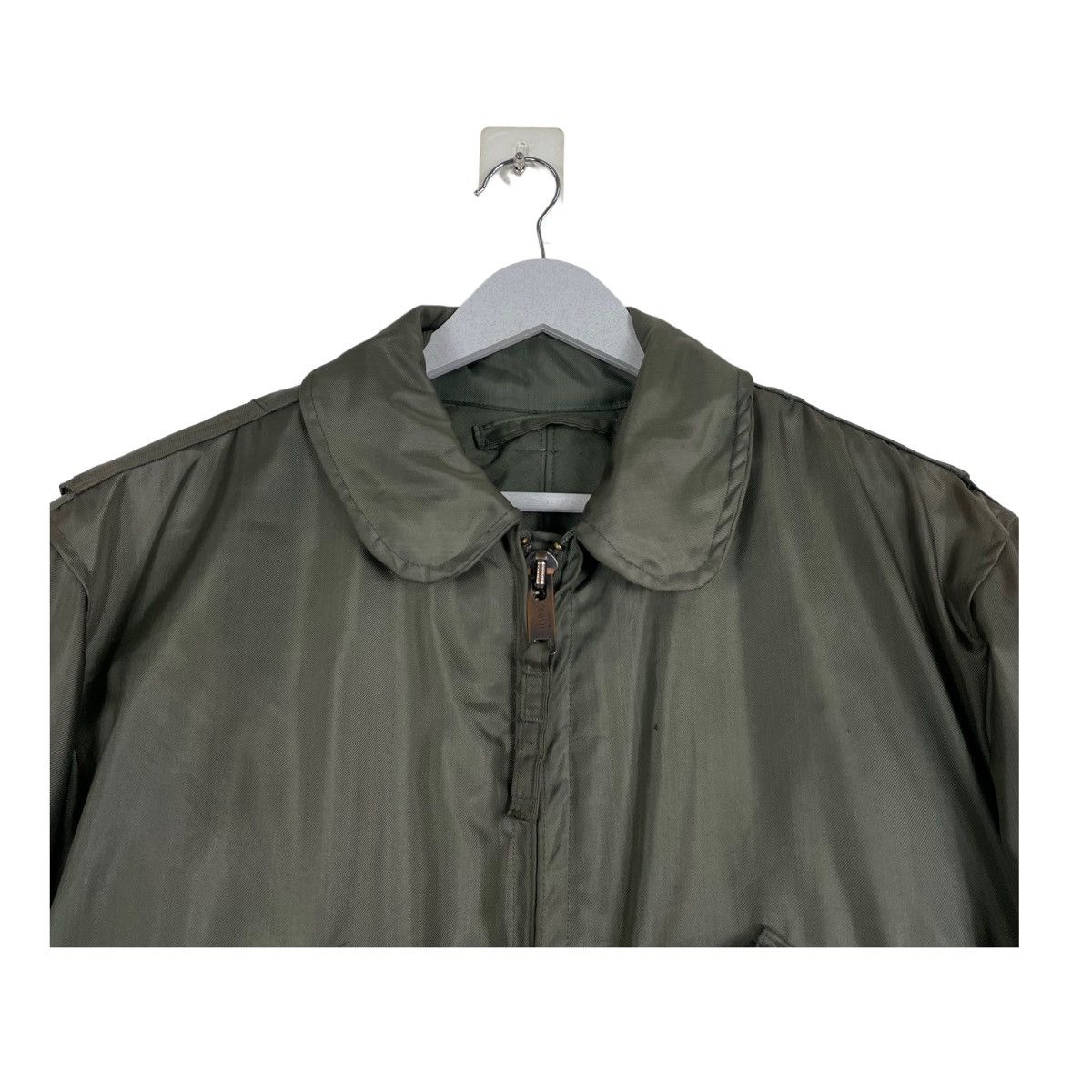 Buzz Rickson's × Vintage 💥80s MA1 ARMY TANKER FLIGHT BOMBER RIOT JACKET Size US M / EU 48-50 / 2 - 4 Thumbnail