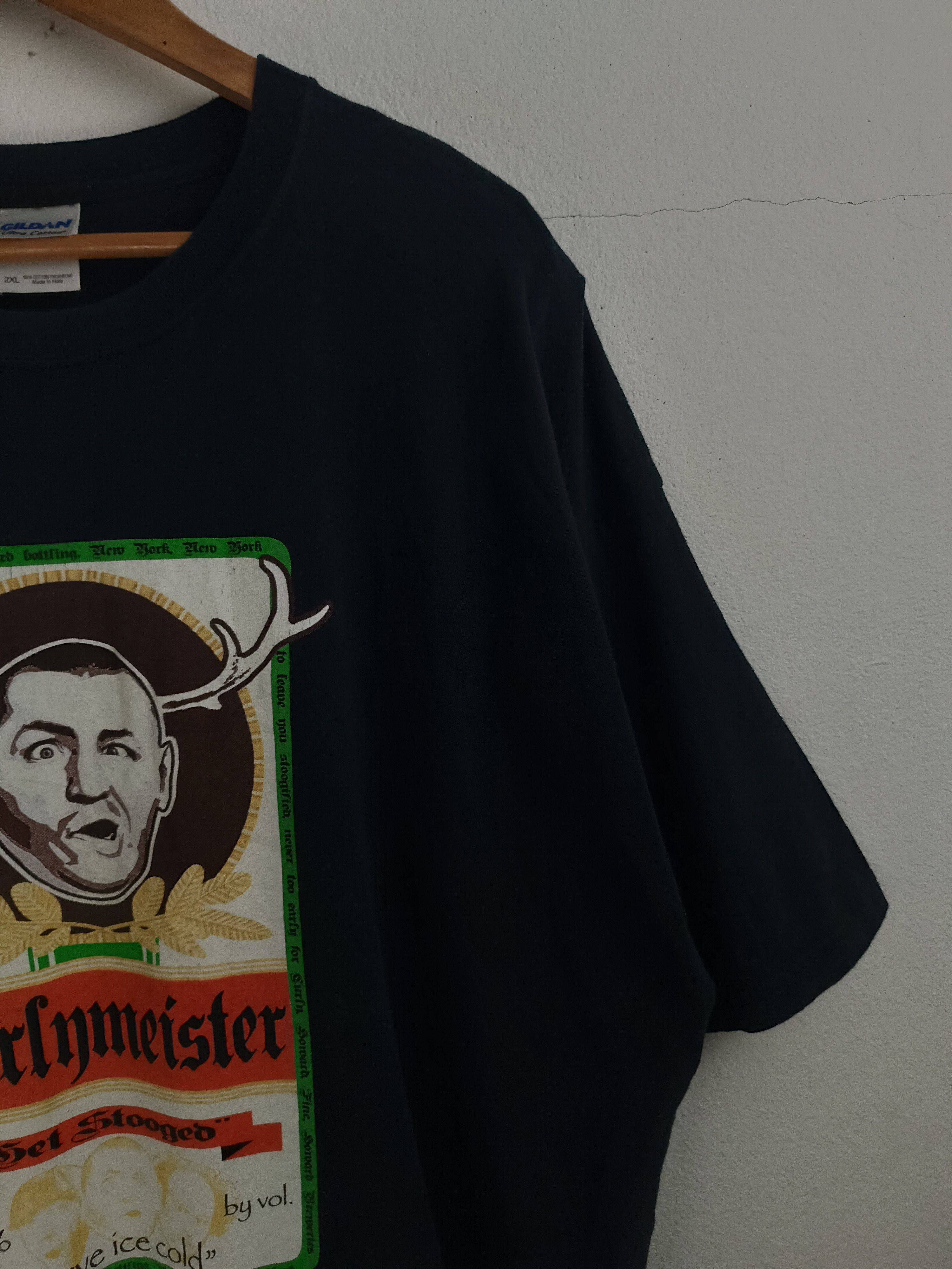 Vintage VINTAGE '08 THE THREE STOOGES CURLY MEISTER COMEDY FUNNY Size US XXL / EU 58 / 5 - 6 Thumbnail