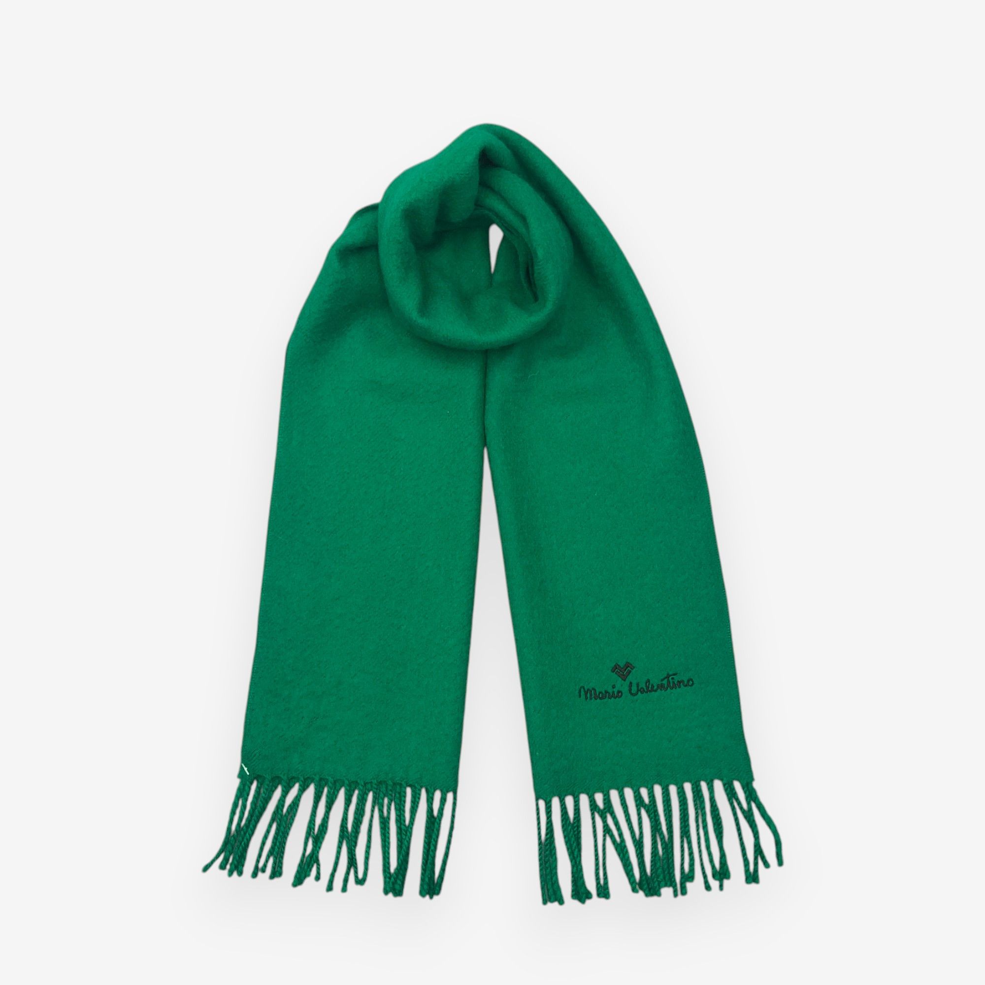 Mario Valentino Vintage Mario Valentino Scarf Muffler Wool Winter Scarves Size ONE SIZE - 1 Thumbnail