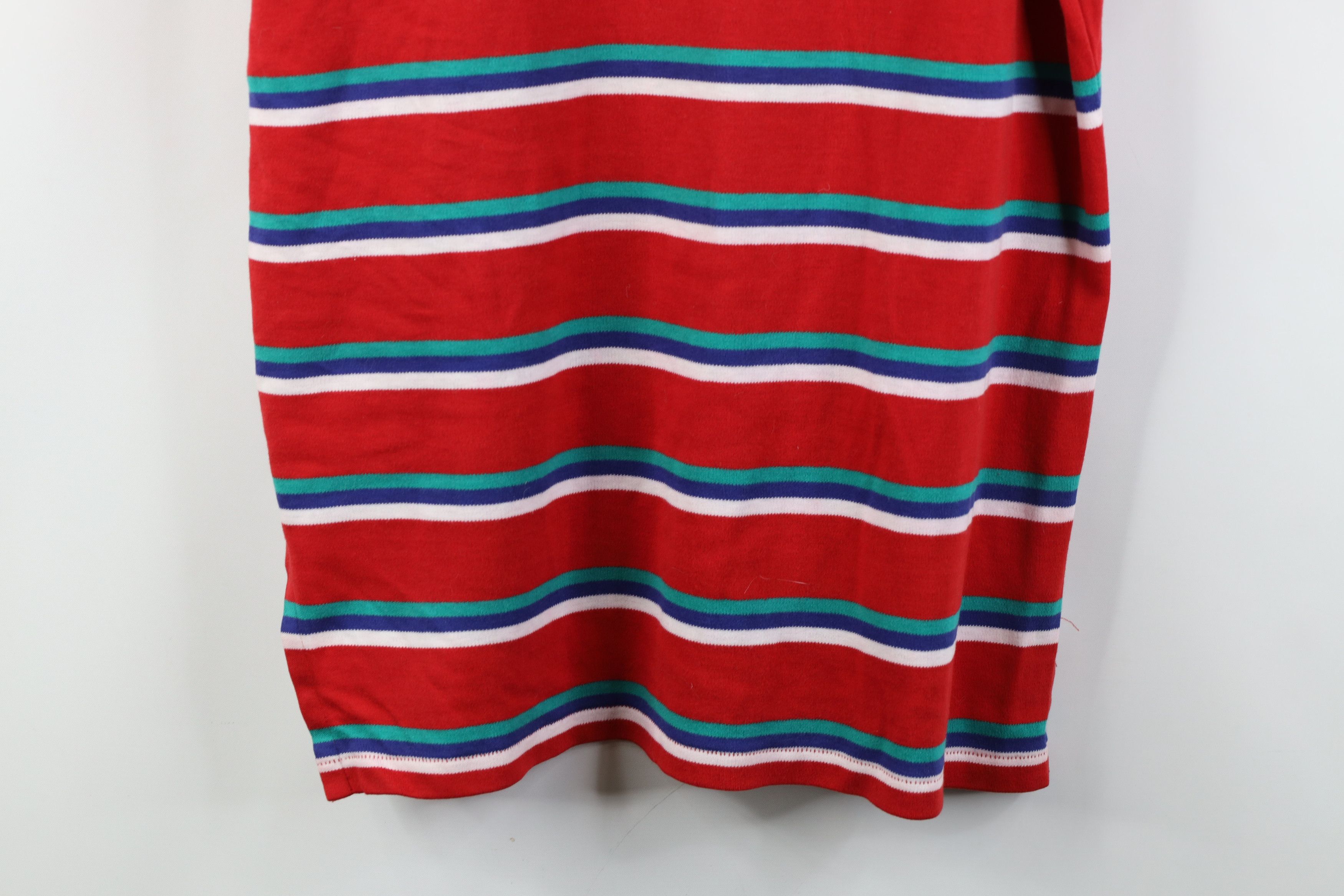 Polo Ralph Lauren Vintage 90s Ralph Lauren Striped Soft Cotton Knit Polo USA Size US M / EU 48-50 / 2 - 16 Thumbnail