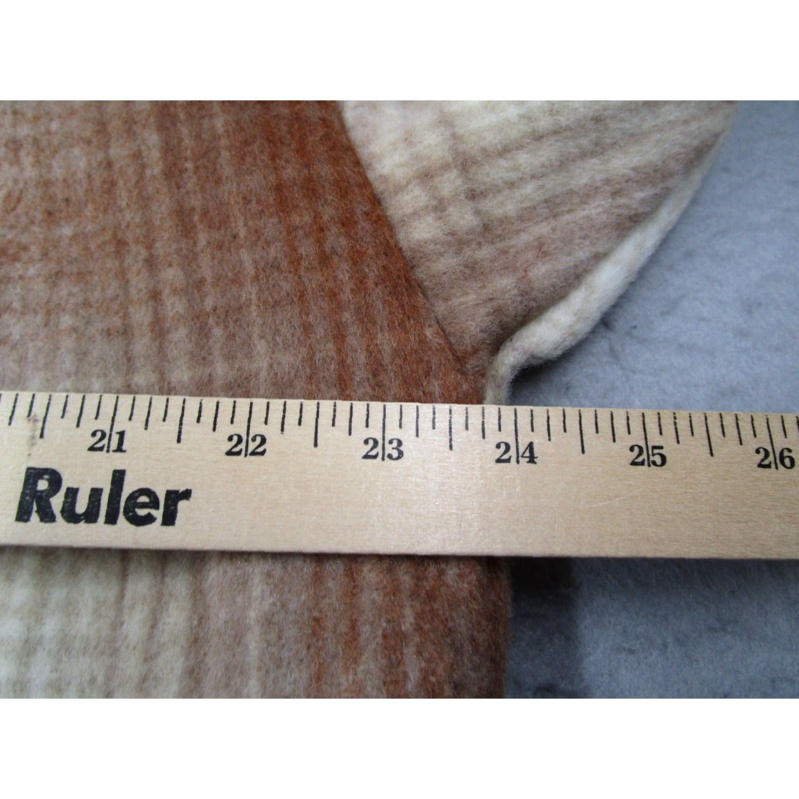 Cuts Cuts Women Medium Beige Brushed Wool Button Up Shacket Pockets - Tweed Wool Shacket Casual Workwear Fall Winter Spring Short Sleeve? Size M / US 6-8 / IT 42-44 - 6 Thumbnail