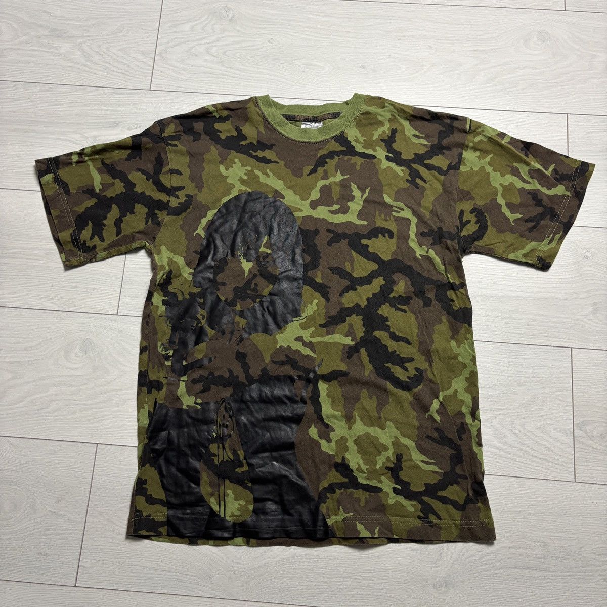 Japanese Brand vintage camo y2k girl t-shirt 90s if six was nine opium usa Size US M / EU 48-50 / 2 - 1 Thumbnail